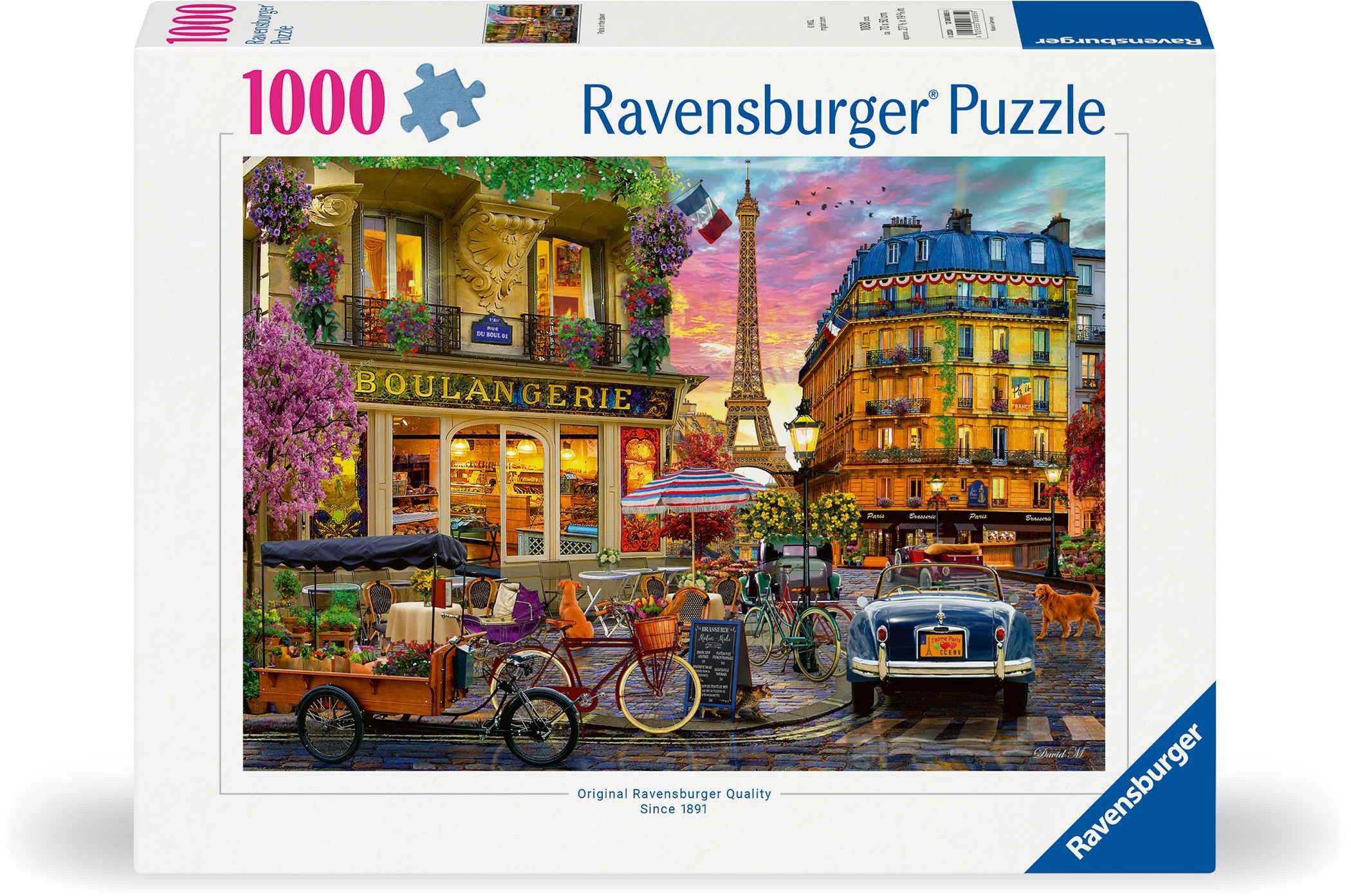 Ravensburger Puzzle 1000 Teile Puzzle Paris im Morgenrot 12000885, 1000 Puz günstig online kaufen