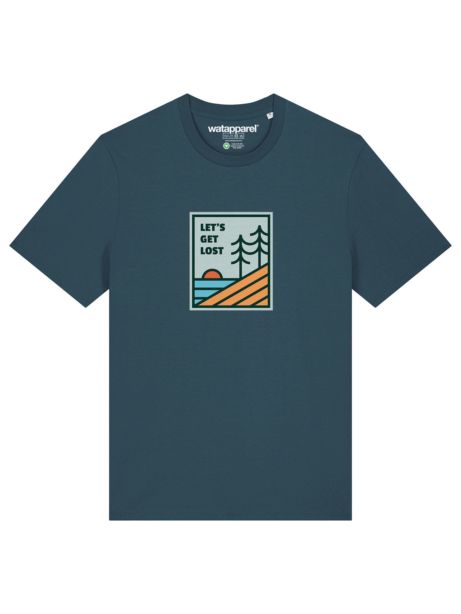 wat? Apparel T-Shirt Let's Get Lost