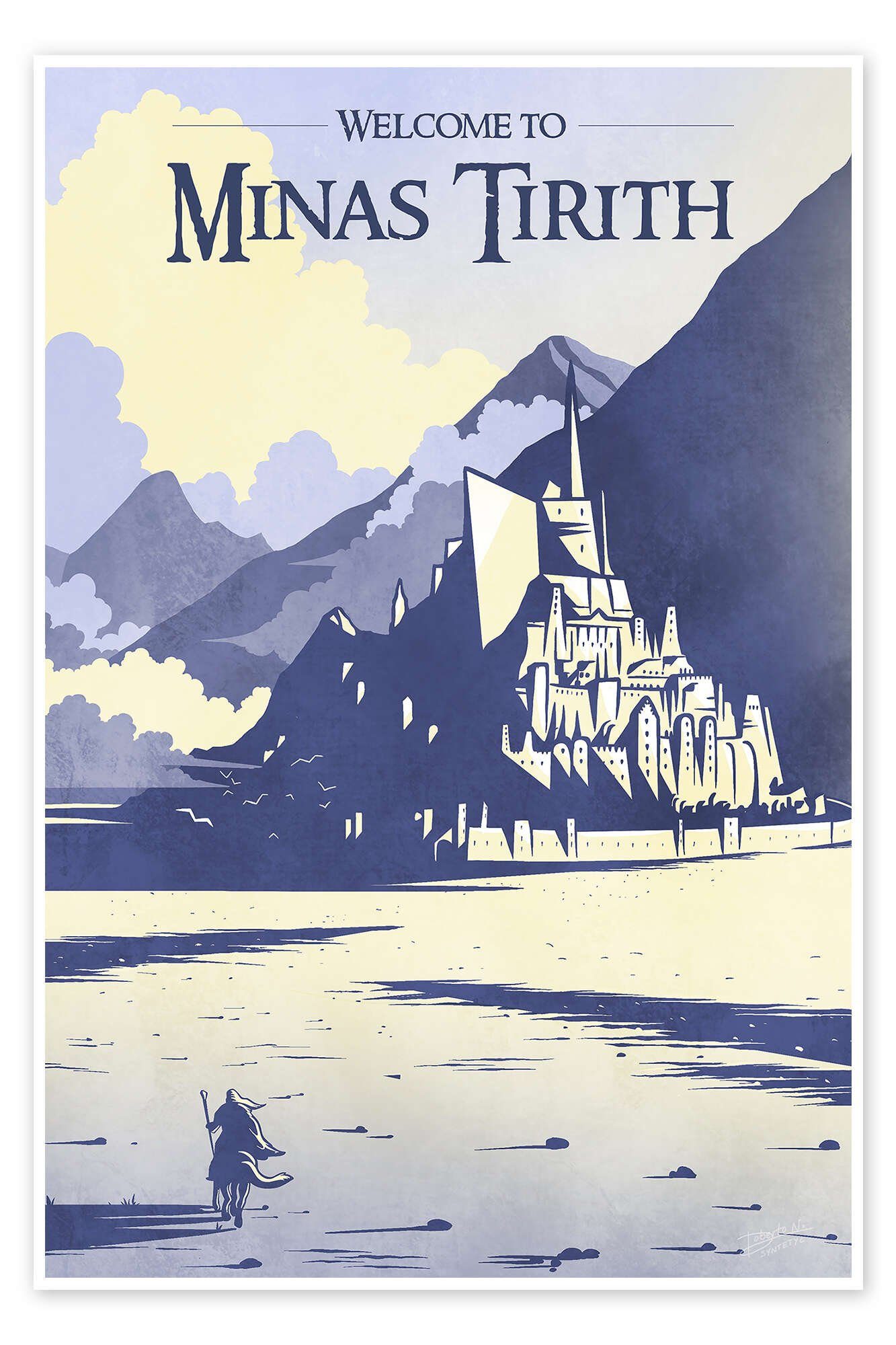 Poster syntetyc