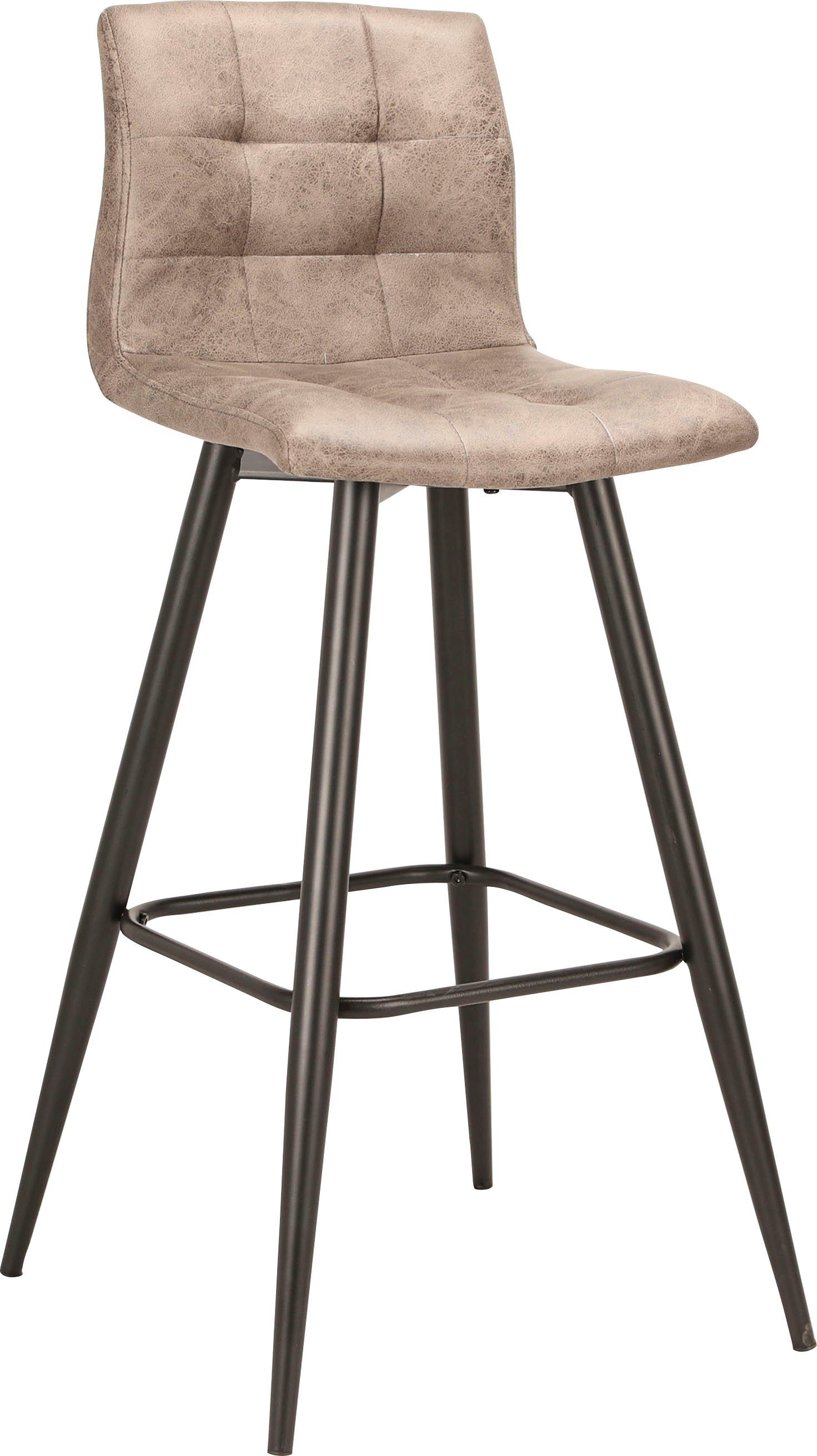 byLIVING Barhocker Simone (Set, 2 St., 2er), 2er Set, Vintage braun oder We günstig online kaufen