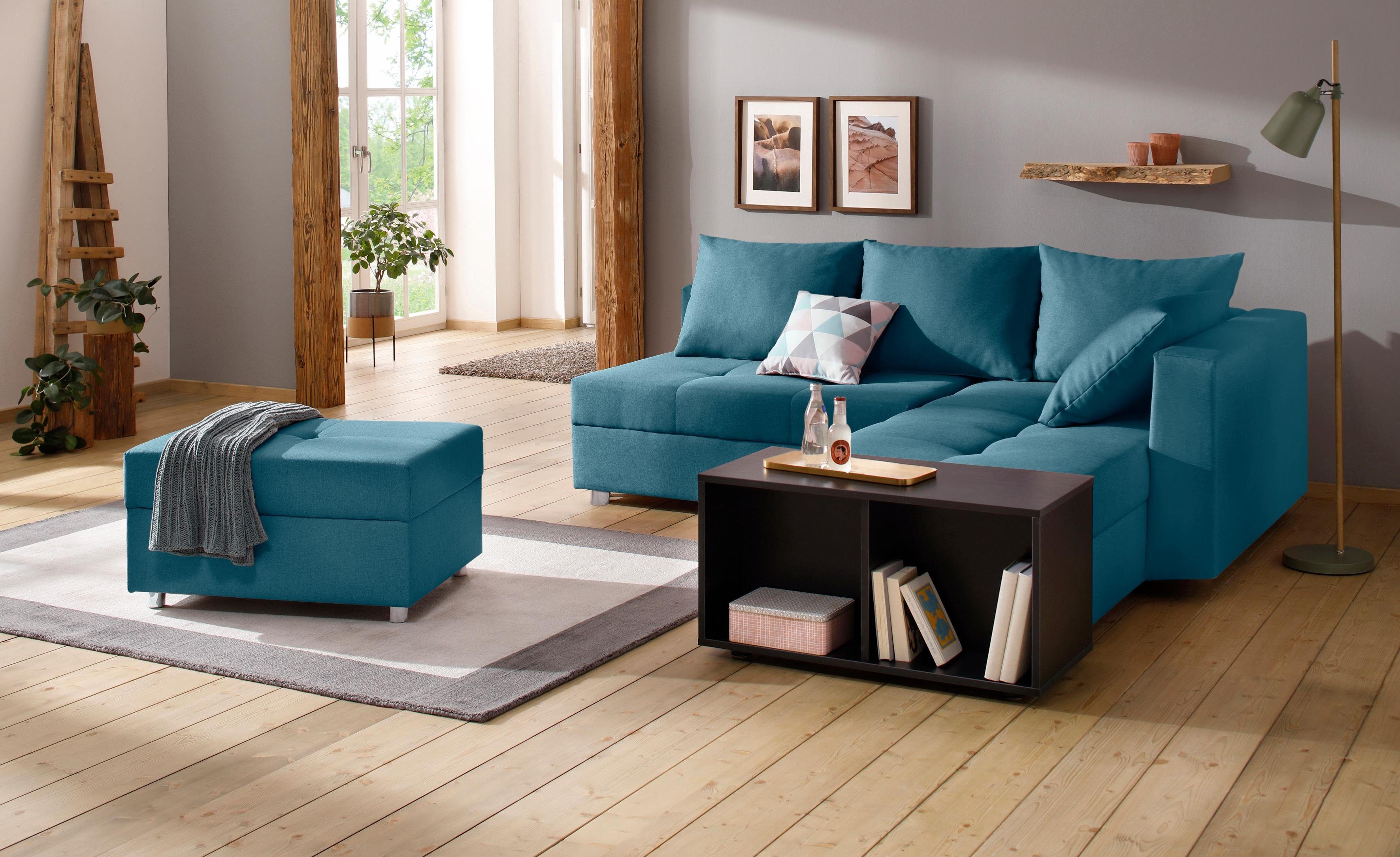 Home affaire Hocker Italia, mit Federkern günstig online kaufen