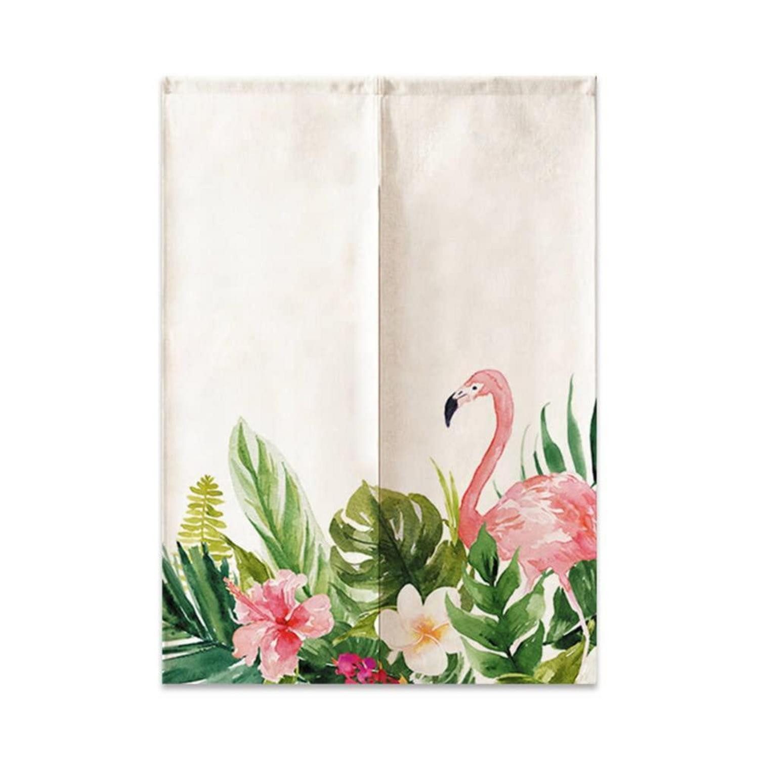 LuxusKollektion Türvorhang Gardinen Noren Türvorhang Flamingo 85x150cm (1 St)