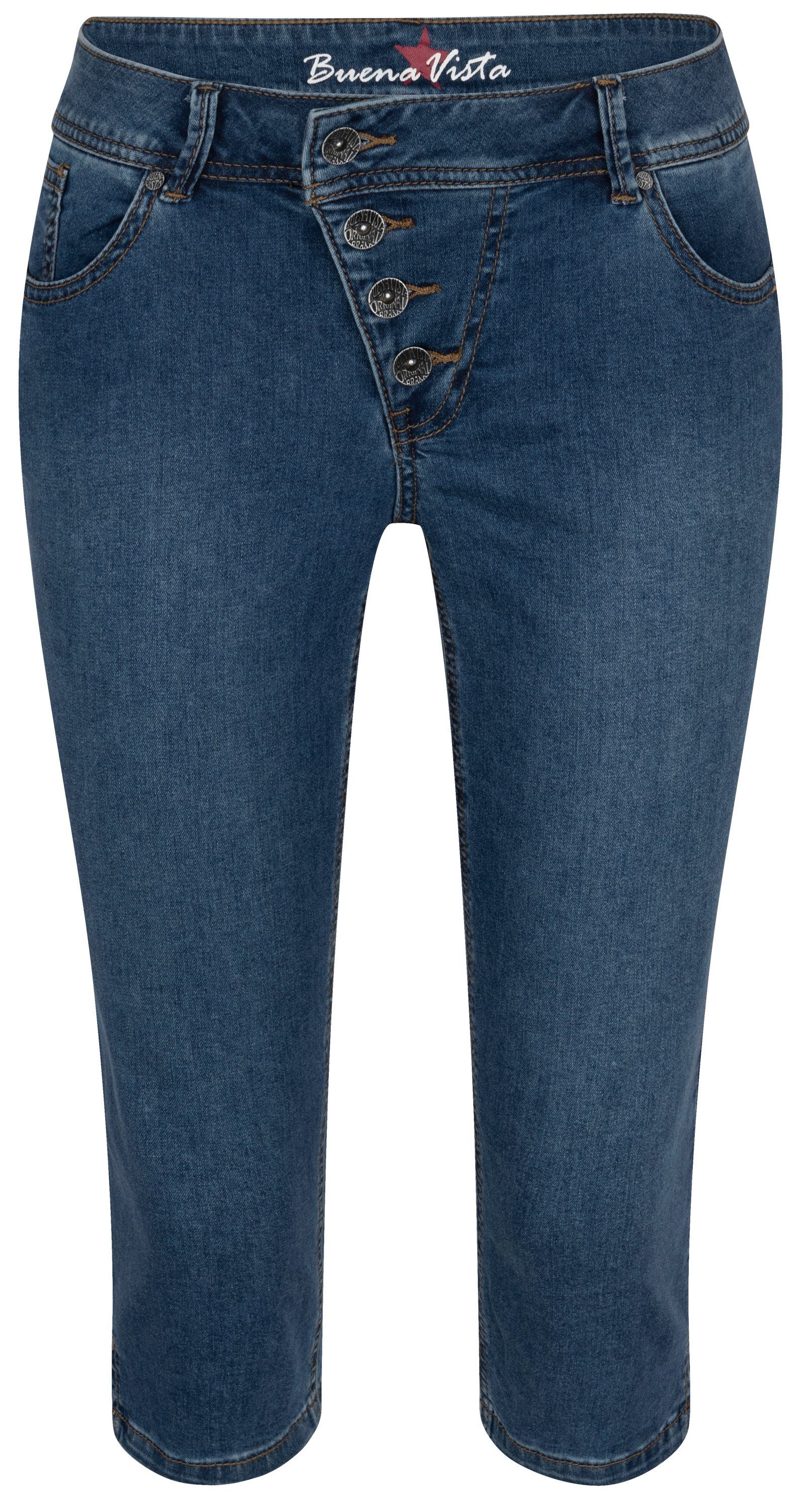 Buena Vista Stretch-Jeans BUENA VISTA MALIBU CAPRI midstone 888 B5232 333.8077 - Stretch Denim