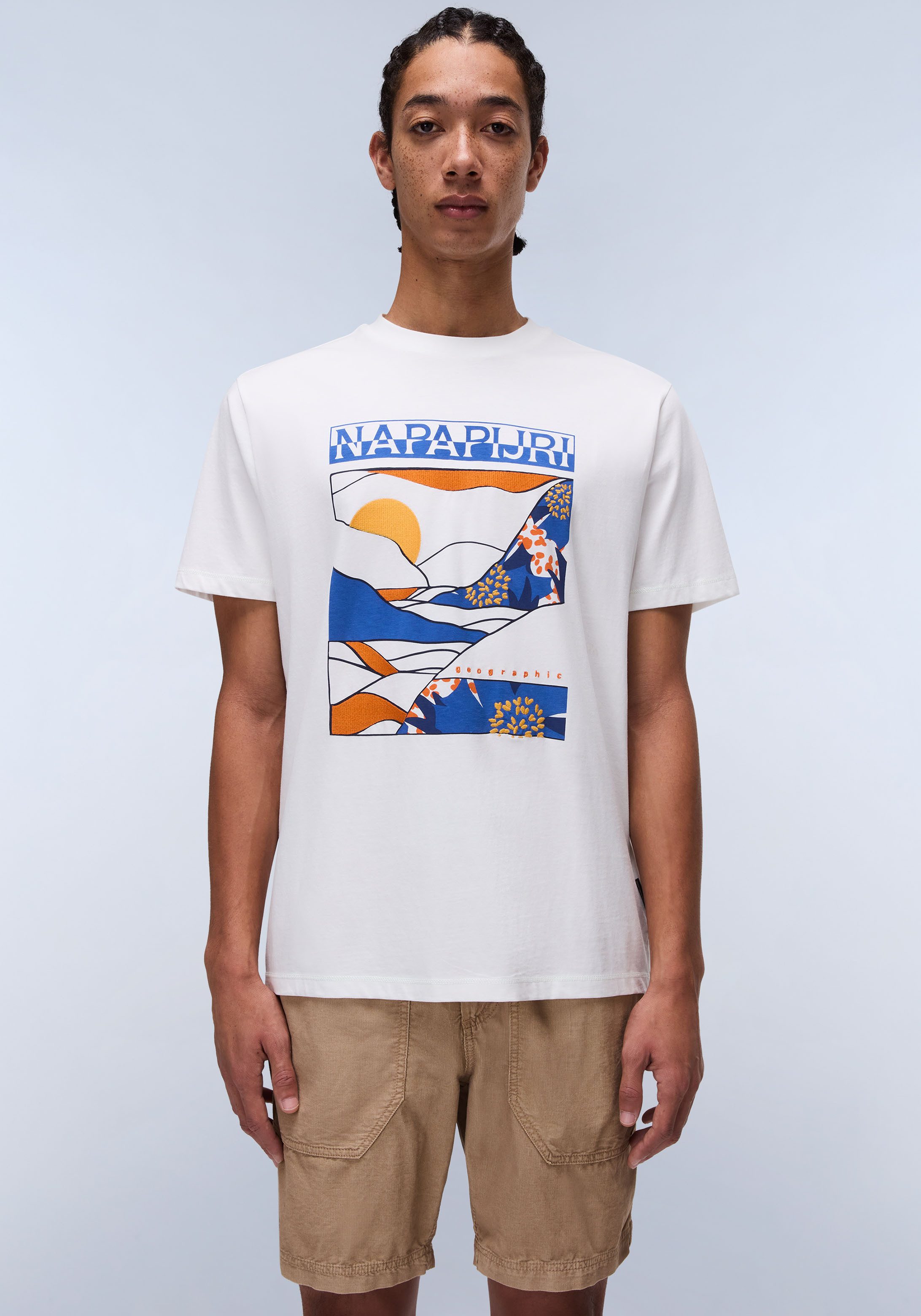 Napapijri Kurzarmshirt S-VALDOR SS Mit Rundhalsausschnitt günstig online kaufen