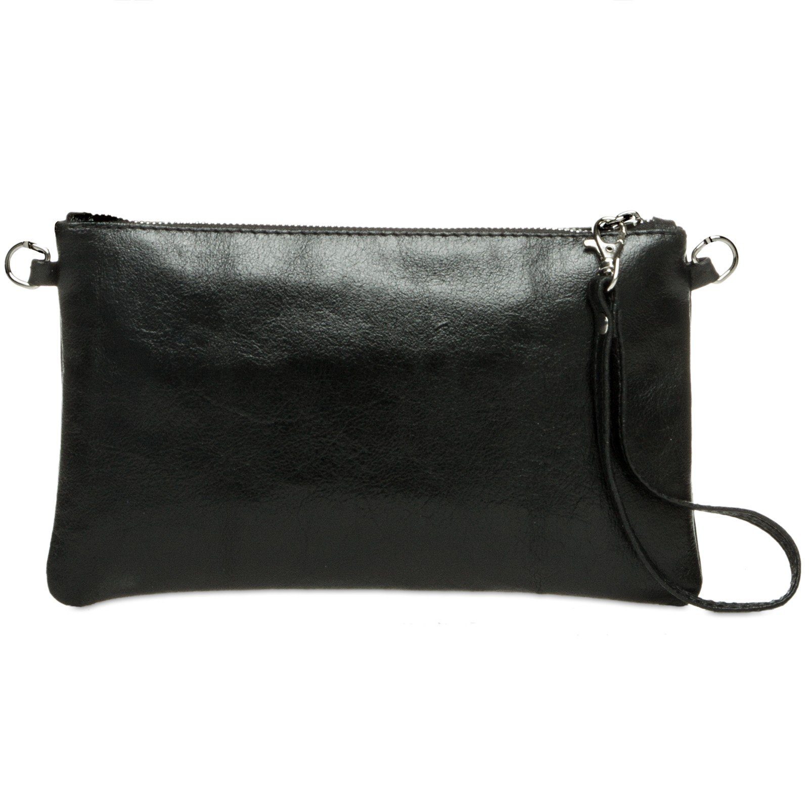 Caspar Clutch Leder Abendtasche Damen Umhängetasche günstig online kaufen