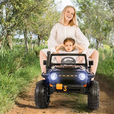 Spark Elektro-Kinderauto Kinder Elektroauto, 100 kg belasten. 3 Sitzen, Fernbedienung & Fahren