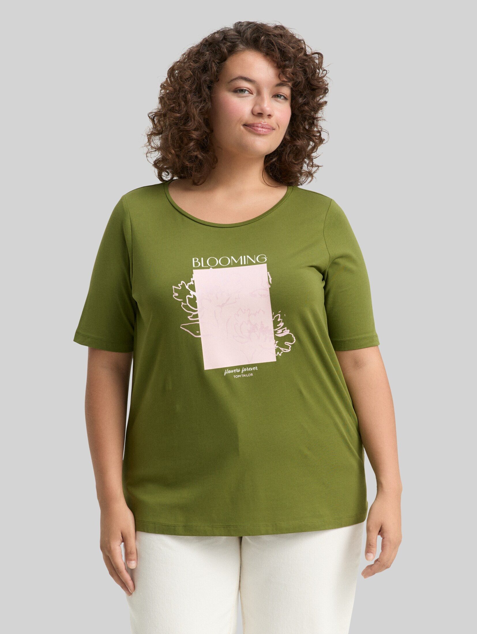 TOM TAILOR PLUS T-Shirt T-Shirt Plus Size - T-Shirt mit Print