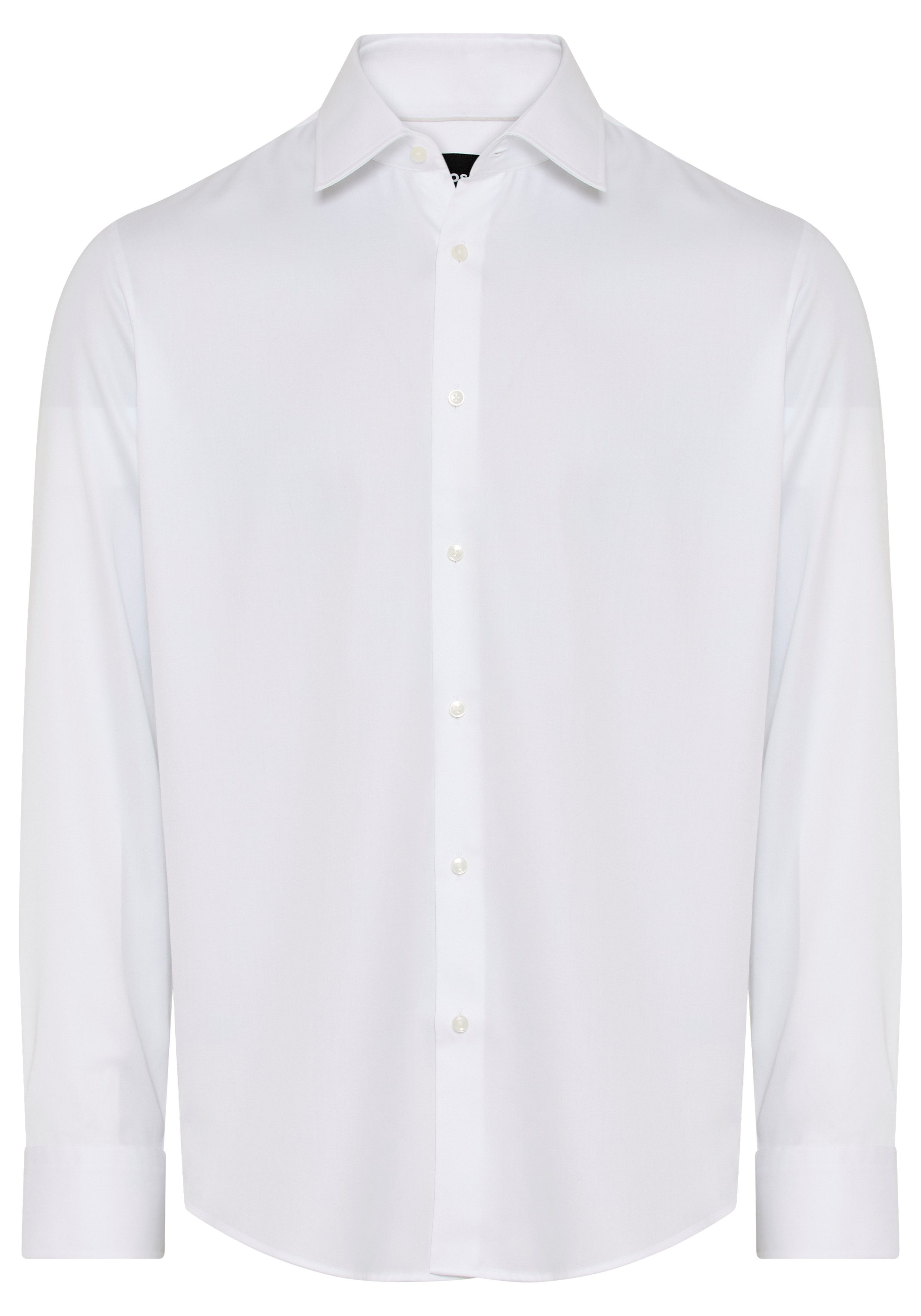 BOSS Businesshemd Kentkragen, Regular Fit, bügelleichte Qualität