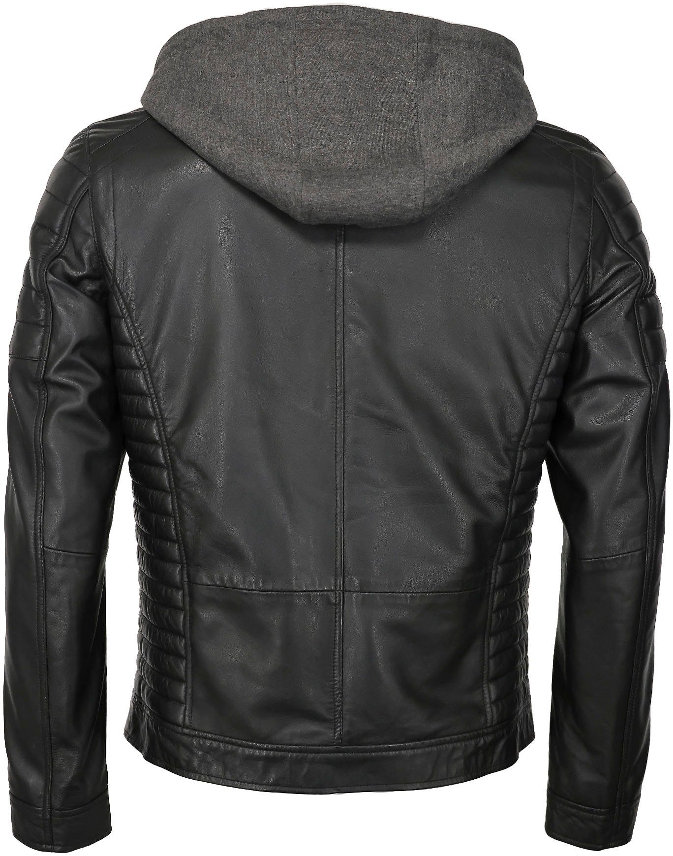 black Lederjacke Maze Lederjacke