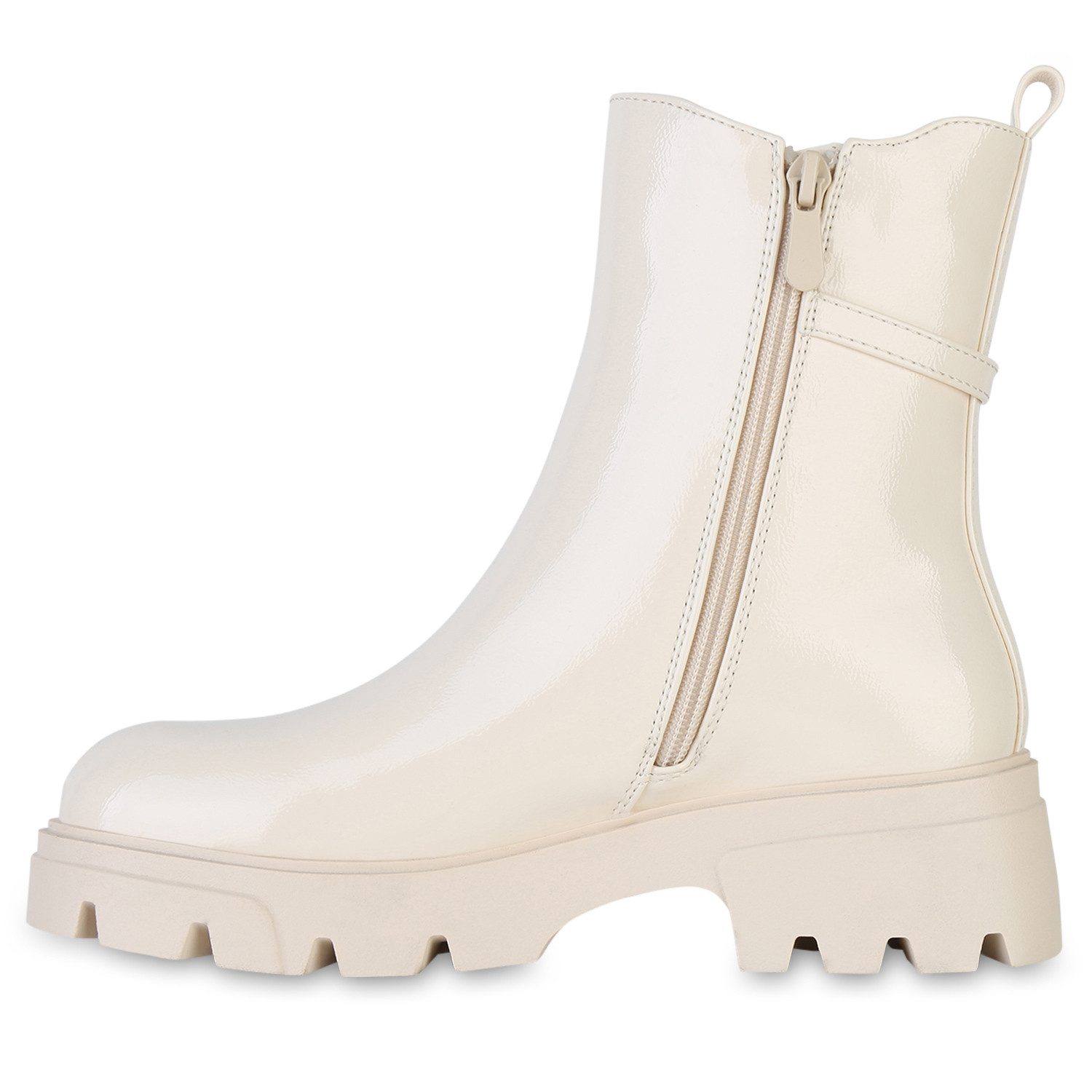 VAN HILL 841445 Stiefelette Damen Leicht Gefüttert Klassische Stiefeletten günstig online kaufen