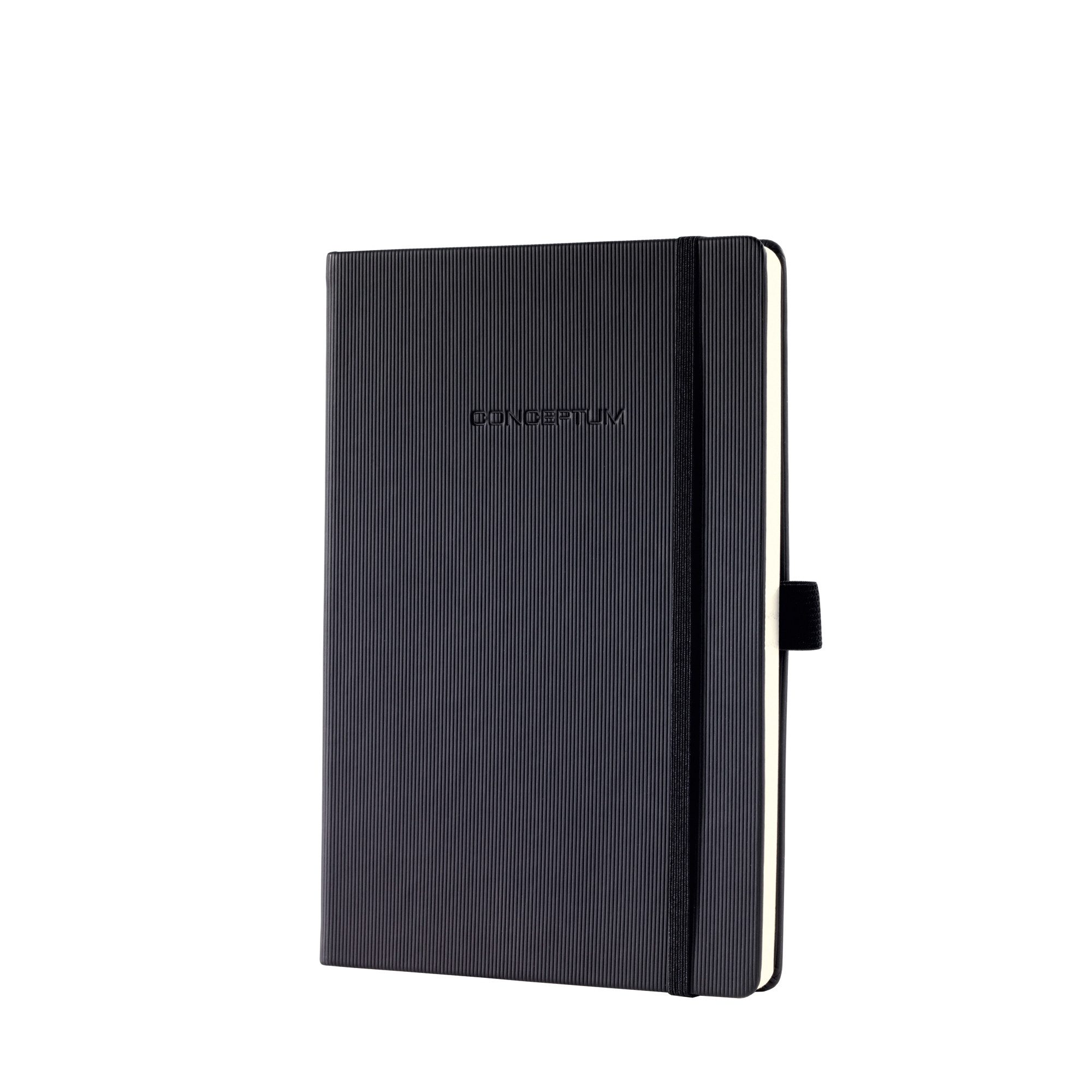 Notizbuch SIGEL CO122 Notizbuch Conceptum - Uni - liniertt - ca. A5 - schwarz -
