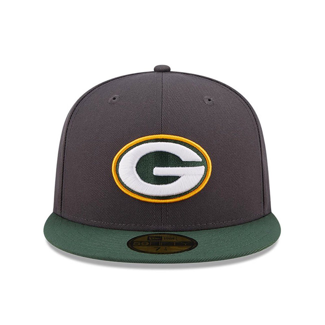 New Era grey Era Cap anthrazit Cap New 59FIFTY Packers Baseball Green NFL Bay