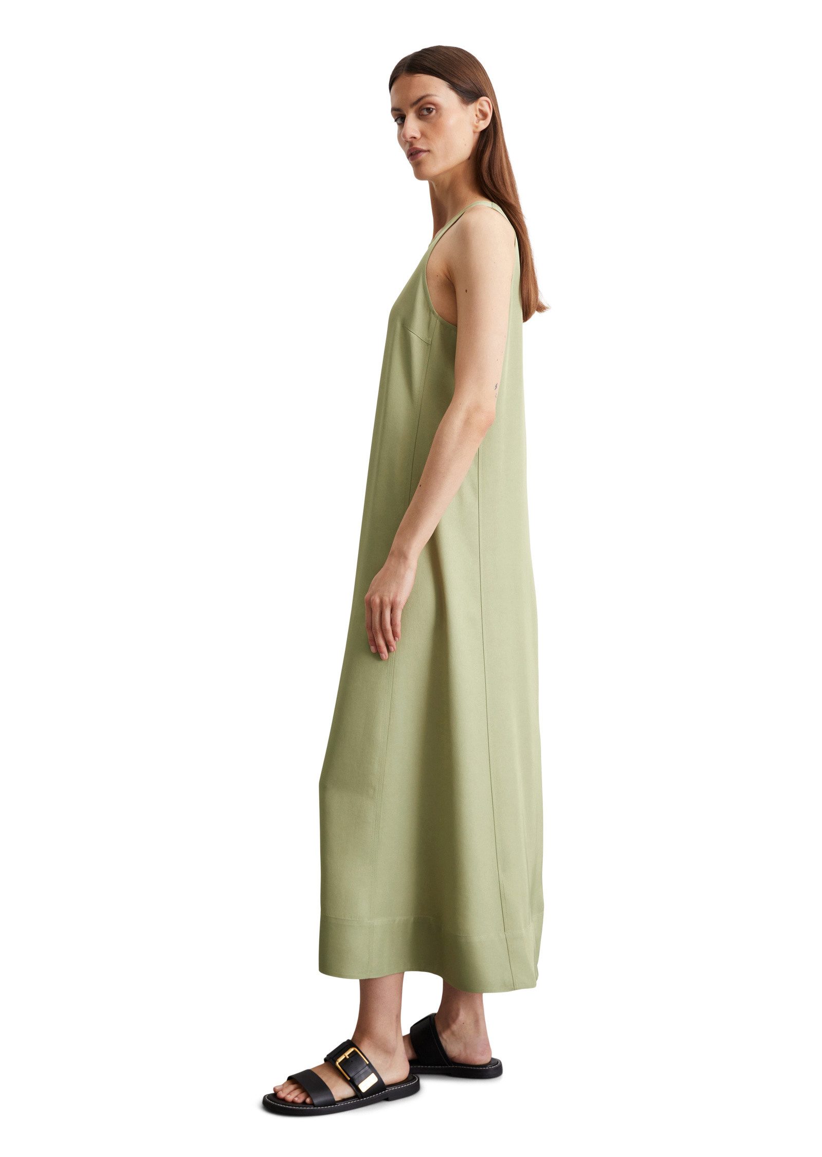 Marc O'Polo Midikleid aus fließendem Naia™-Twill günstig online kaufen