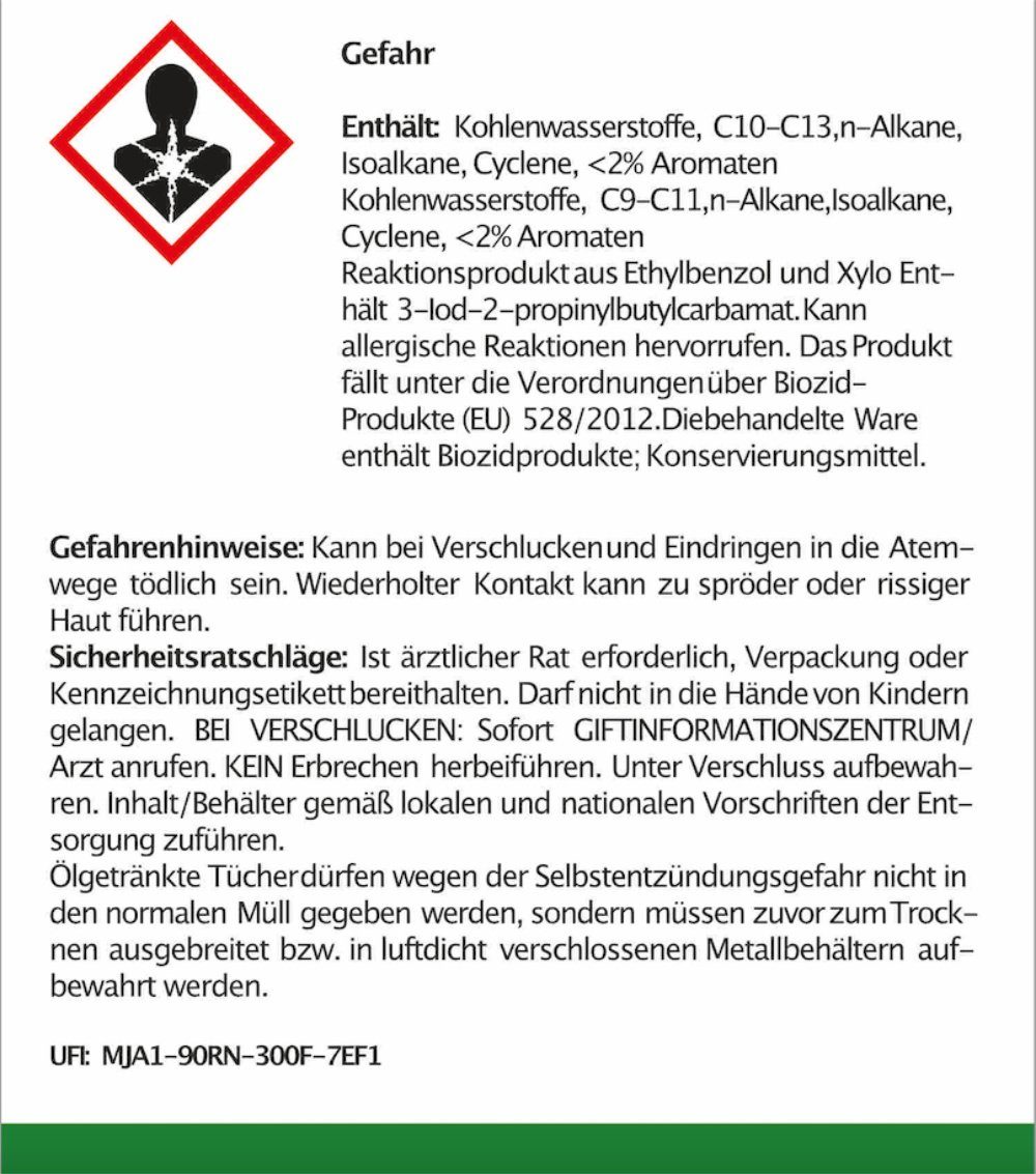 Kai Gartenmöbel und Teakholzöl Teaköl Hochwertiges für als UV-Schutz, Terrassendielen Wiechmann mit Hartholzöl Yachtöl