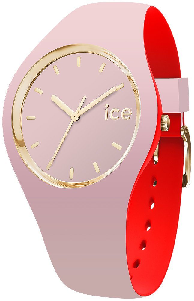 007234 Damenuhr Watch Ice ice-watch mit Silikonarmband Quarzuhr, Rosa