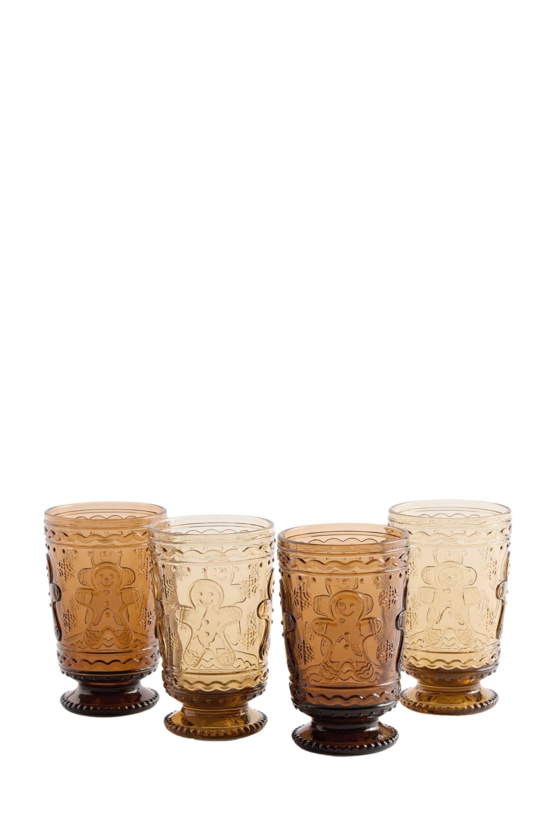 Next Tumbler-Glas 4er-Pack Trinkgläser, Weihnachten, 4-tlg., Glas