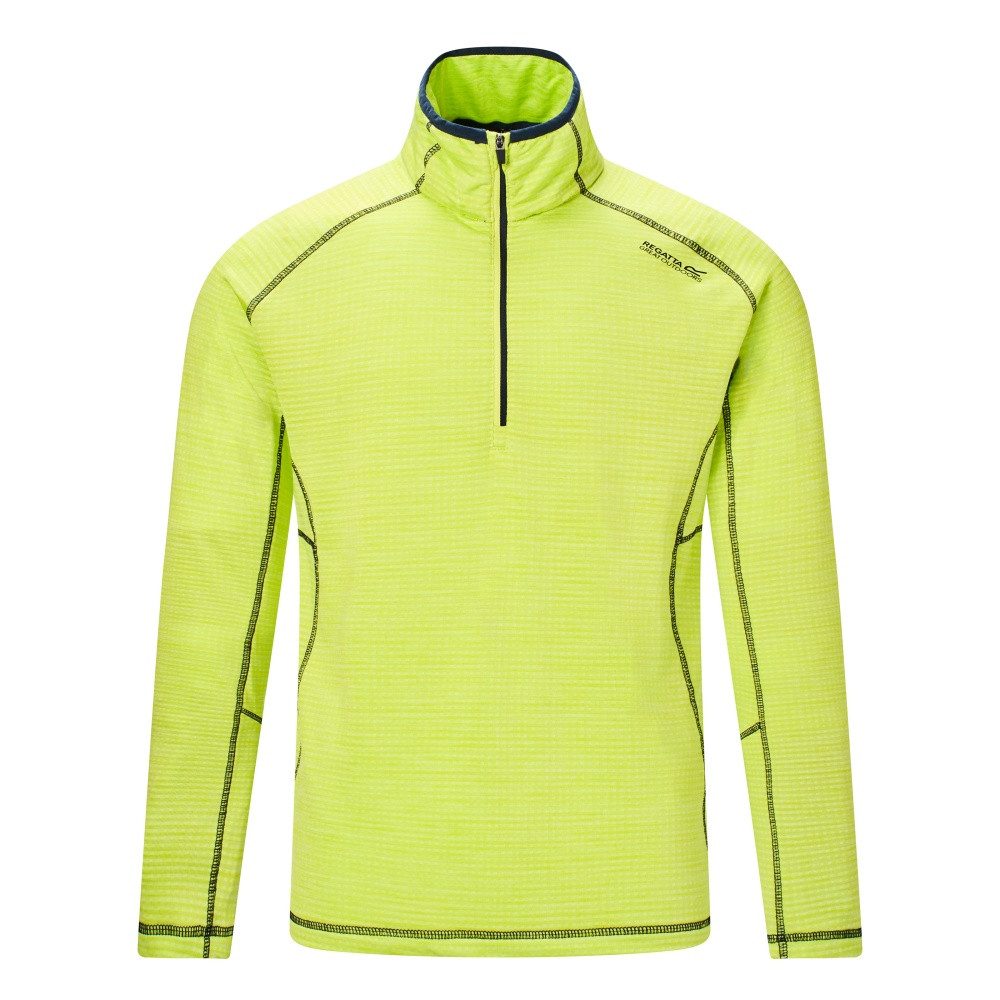 Regatta Langarmshirt Regatta Yonder II Fleece mit halblangem Reißverschluss Herren