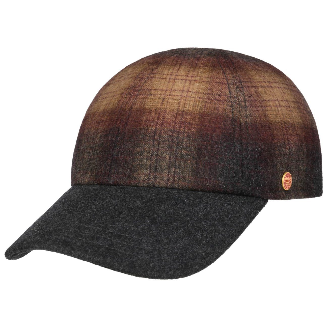 Mayser Baseball Cap (1-St) Basecap Hinten geschlossen, Made in the EU