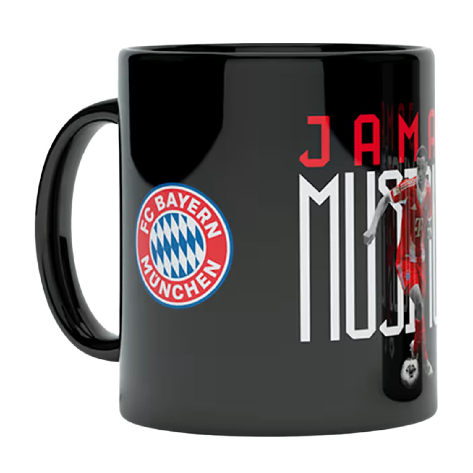 FC Bayern München Tasse FC Bayern Tasse Musiala schwarz, Keramik