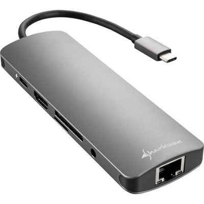 Sharkoon Laptop-Dockingstation »USB 3.0 Type C Combo Adapter«