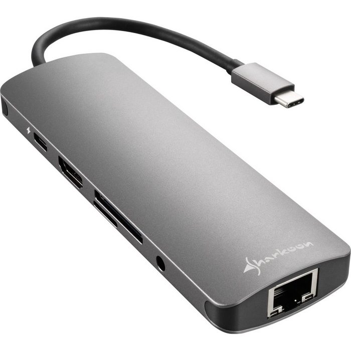 Sharkoon Laptop-Dockingstation USB 3.0 Type C Combo Adapter