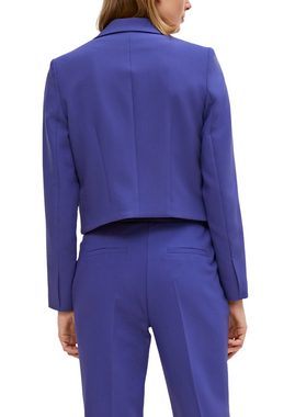 Comma Blusenblazer Indoor-Blazer im Cropped fit Ziernaht