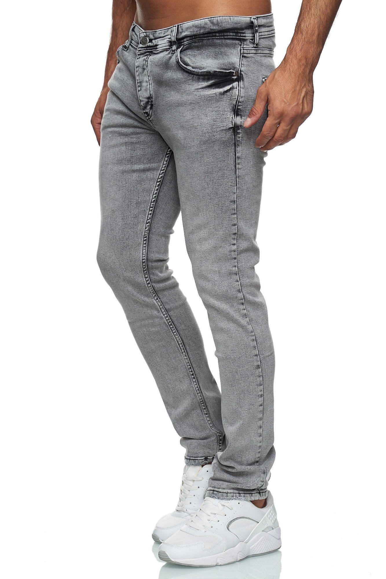 Reslad Stretch-Jeans Reslad Jeans Herren Slim Fit Basic Herren-Hose Jeansho günstig online kaufen