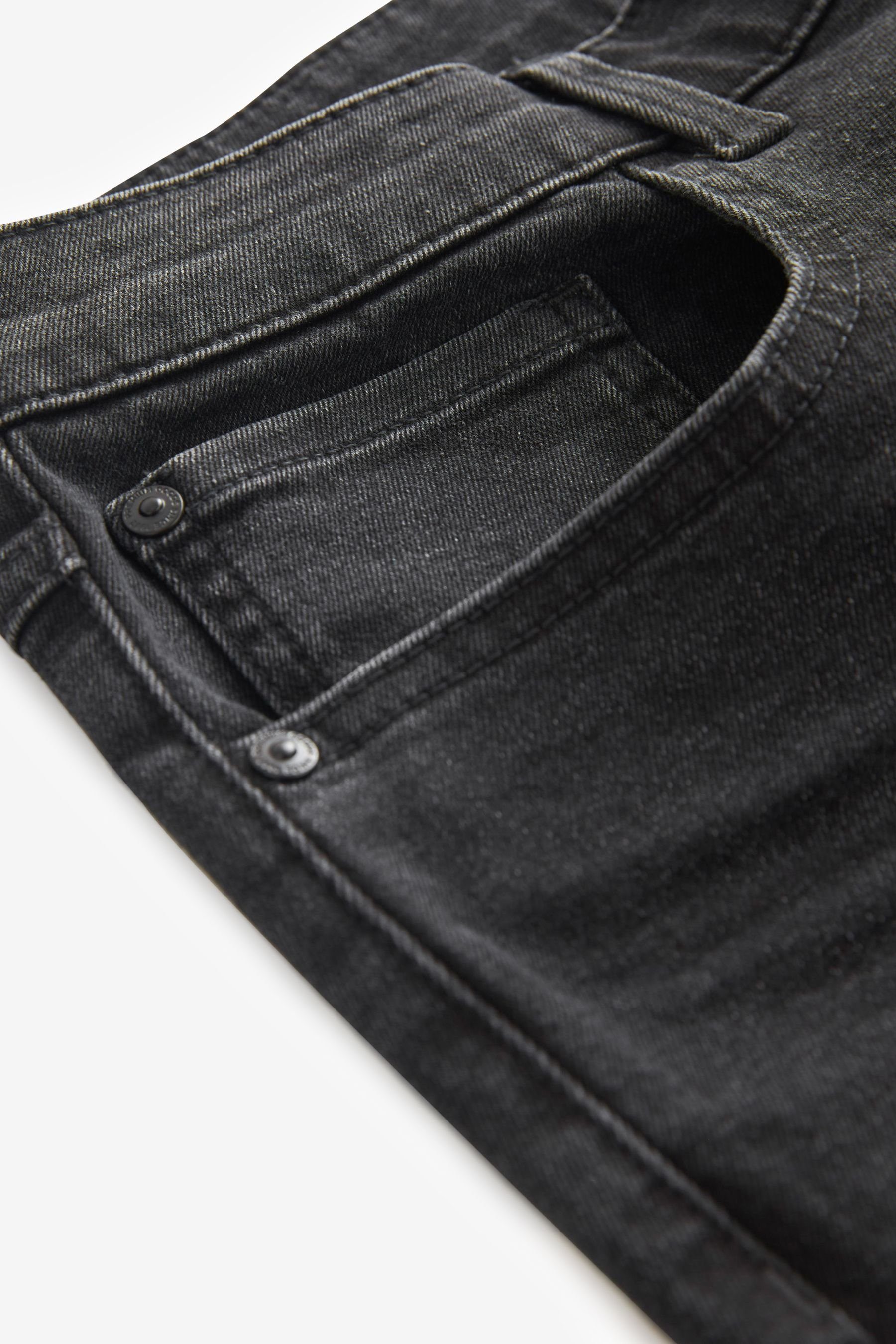 Next Straight-Jeans Straight-Fit Stretch-Jeans mit Gürtel (1-tlg)