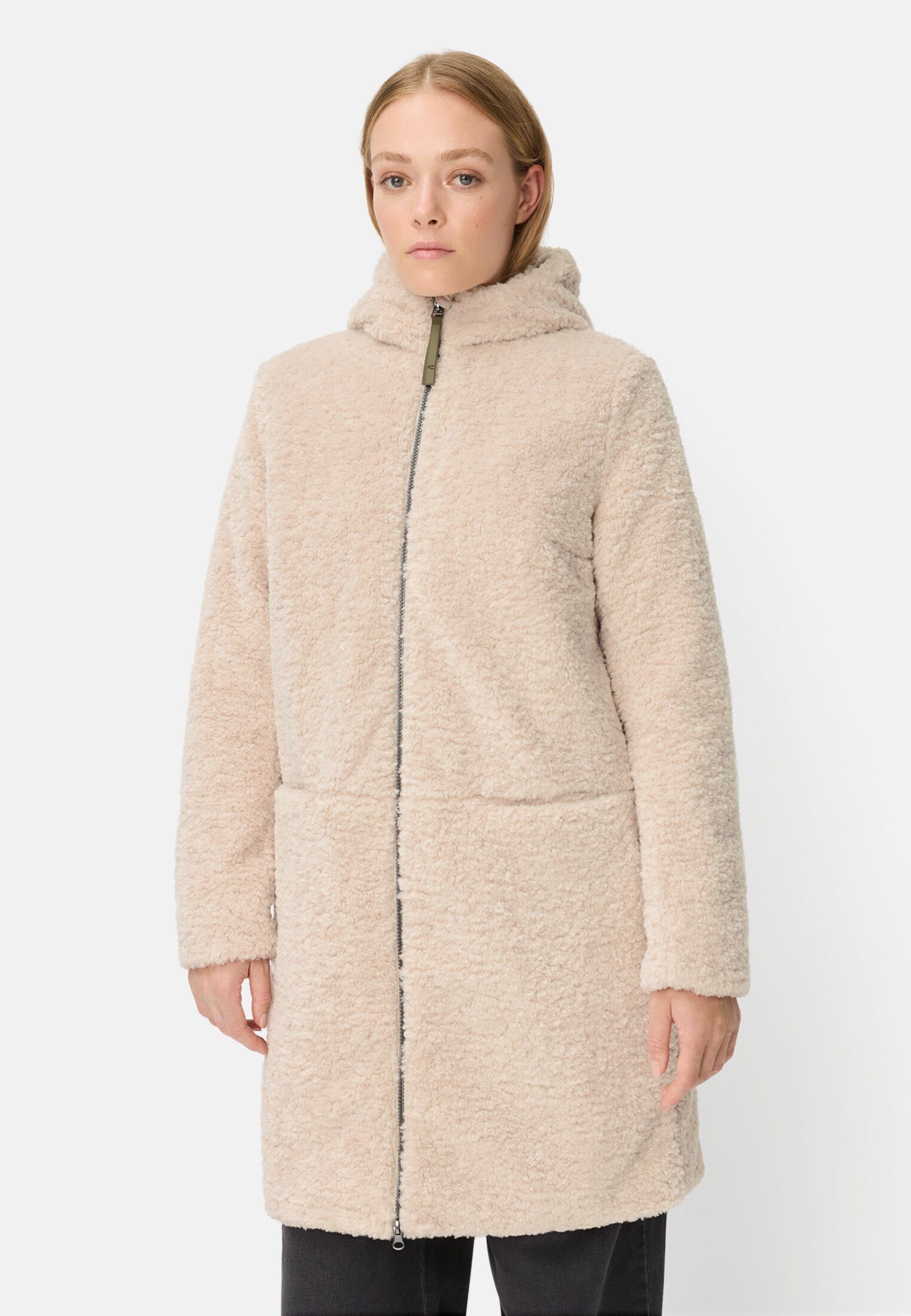 camel active Langmantel mit Kapuze Langarm günstig online kaufen