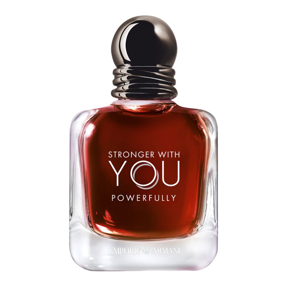 Emporio Armani Eau de Parfum Giorgio Armani Emporio Armani Stronger with You Powerfully EdP 50ml, Intensives Eau de Parfum mit orientalischer Duftsignatur