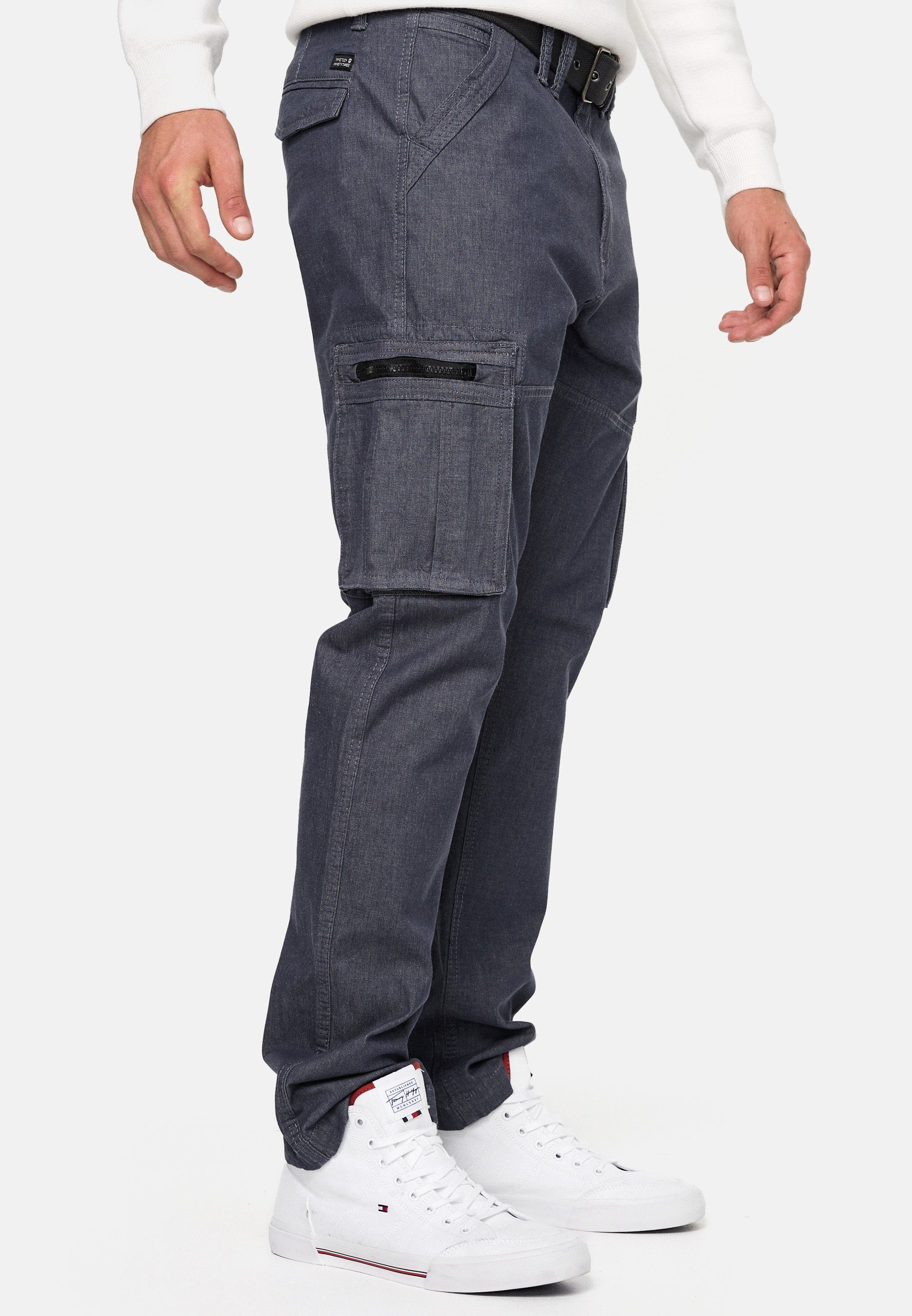 Indicode Cargohose Analia Navy