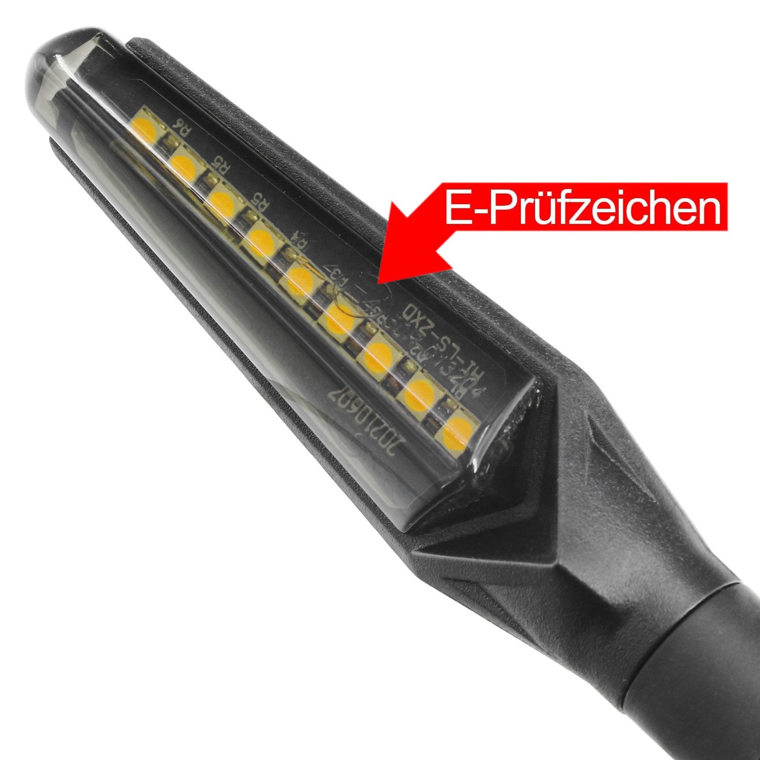 Area1 Blinker LED (SMD) Blinker Set, E-Zeichen, Lauflicht-Effekt, AD109, M8