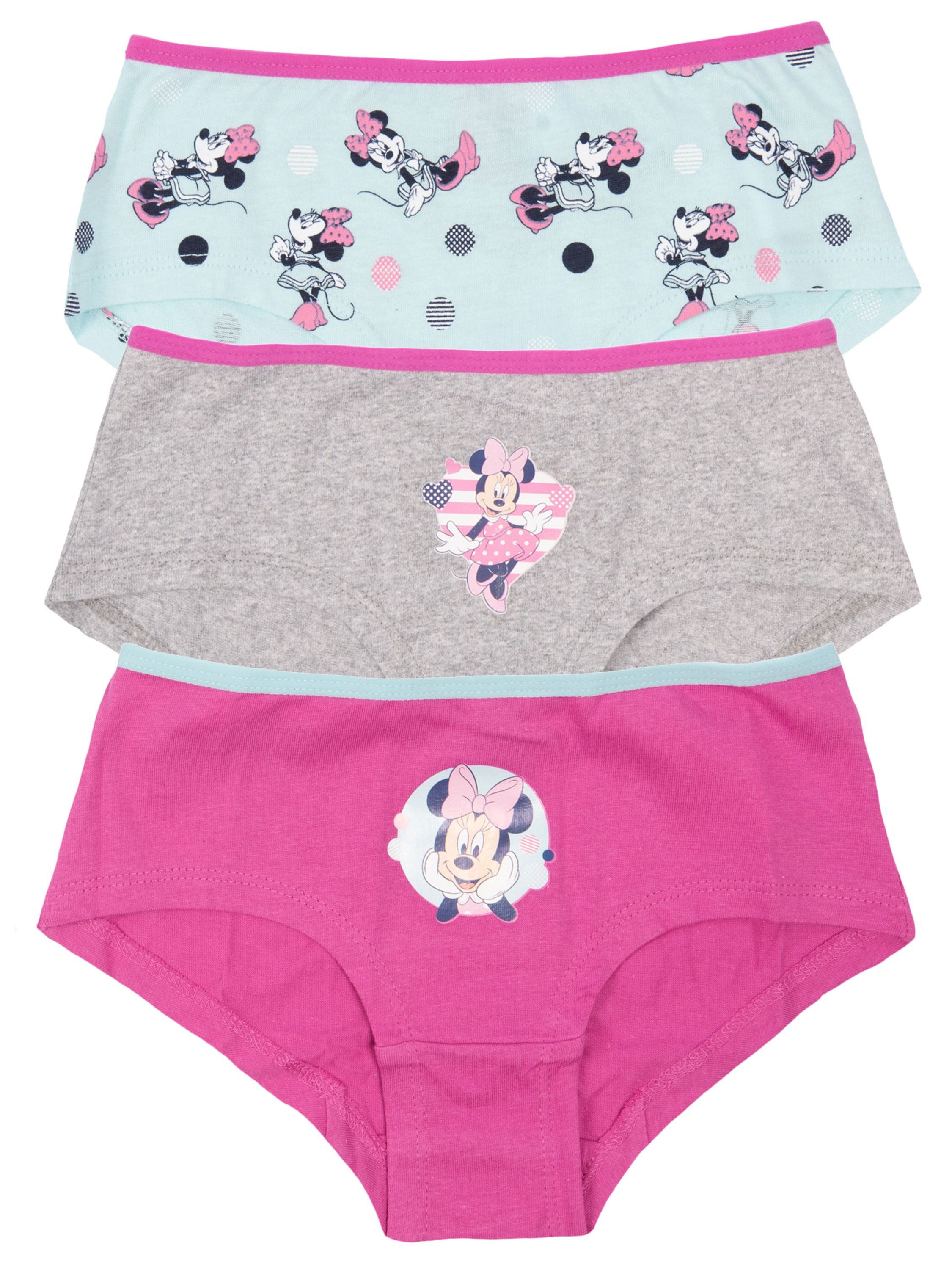 United Labels® Panty Disney - Minnie Mouse, Bunt (3er Pack)