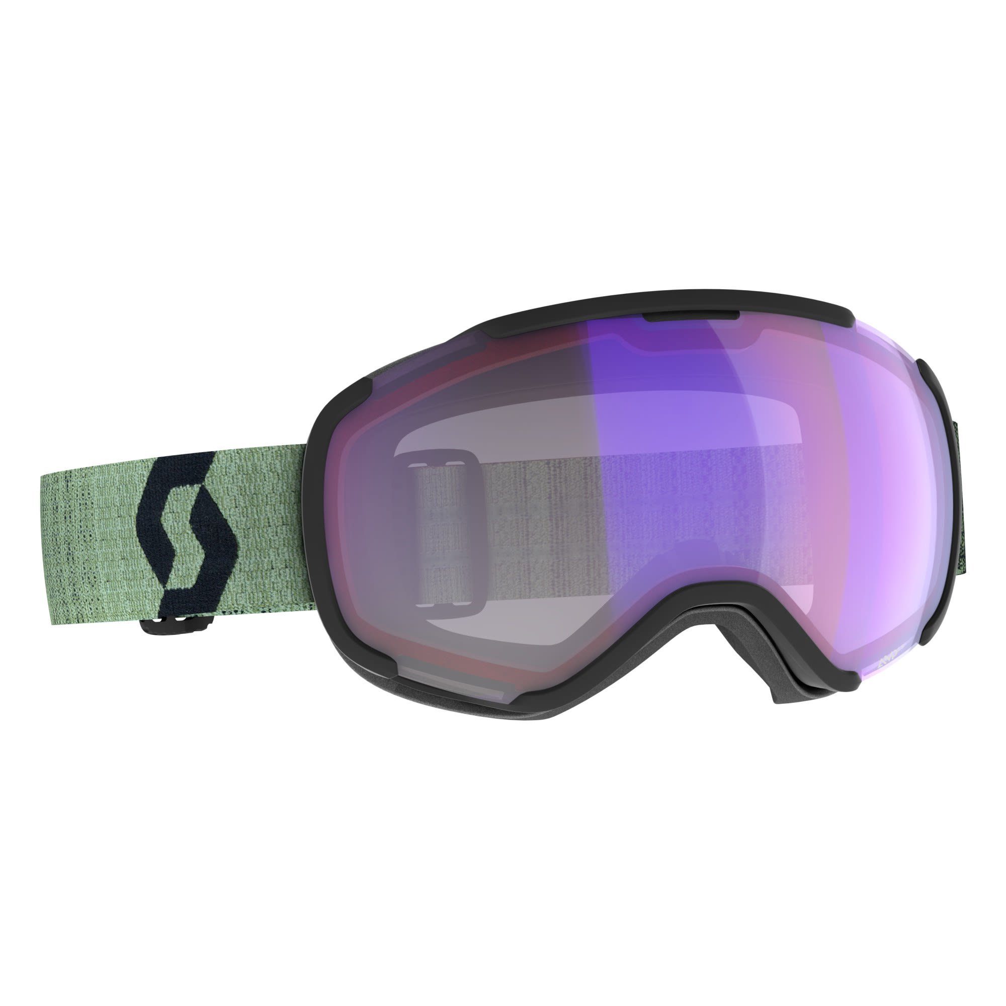 Scott Skibrille Scott Faze Ii Light Sensitive Goggle Accessoires Soft Green - Black - Light Sensitive Blue Chrome