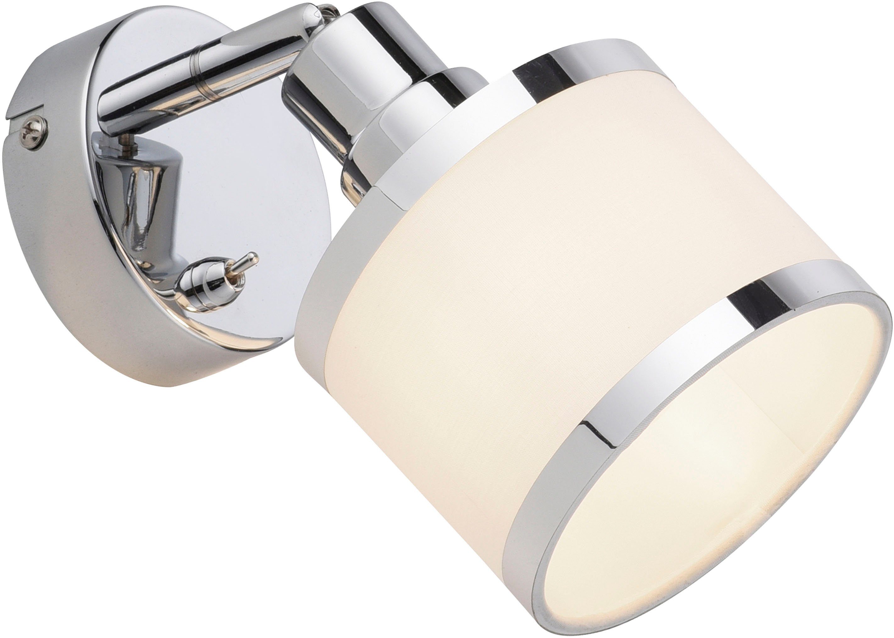 JUST LIGHT Wandleuchte ACCOR, ohne Leuchtmittel, Exklusive E14, Schalter, K günstig online kaufen