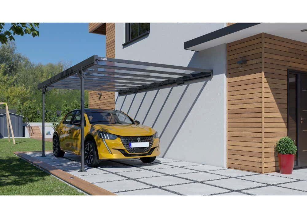 Terrando Doppelcarport Anlehncarport Mistral, BxT: 297x494 cm