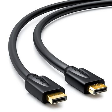 deleyCON deleyCON 1m DisplayPort Kabel FullHD/3D/HDCP DP Stecker auf DP Video-Kabel