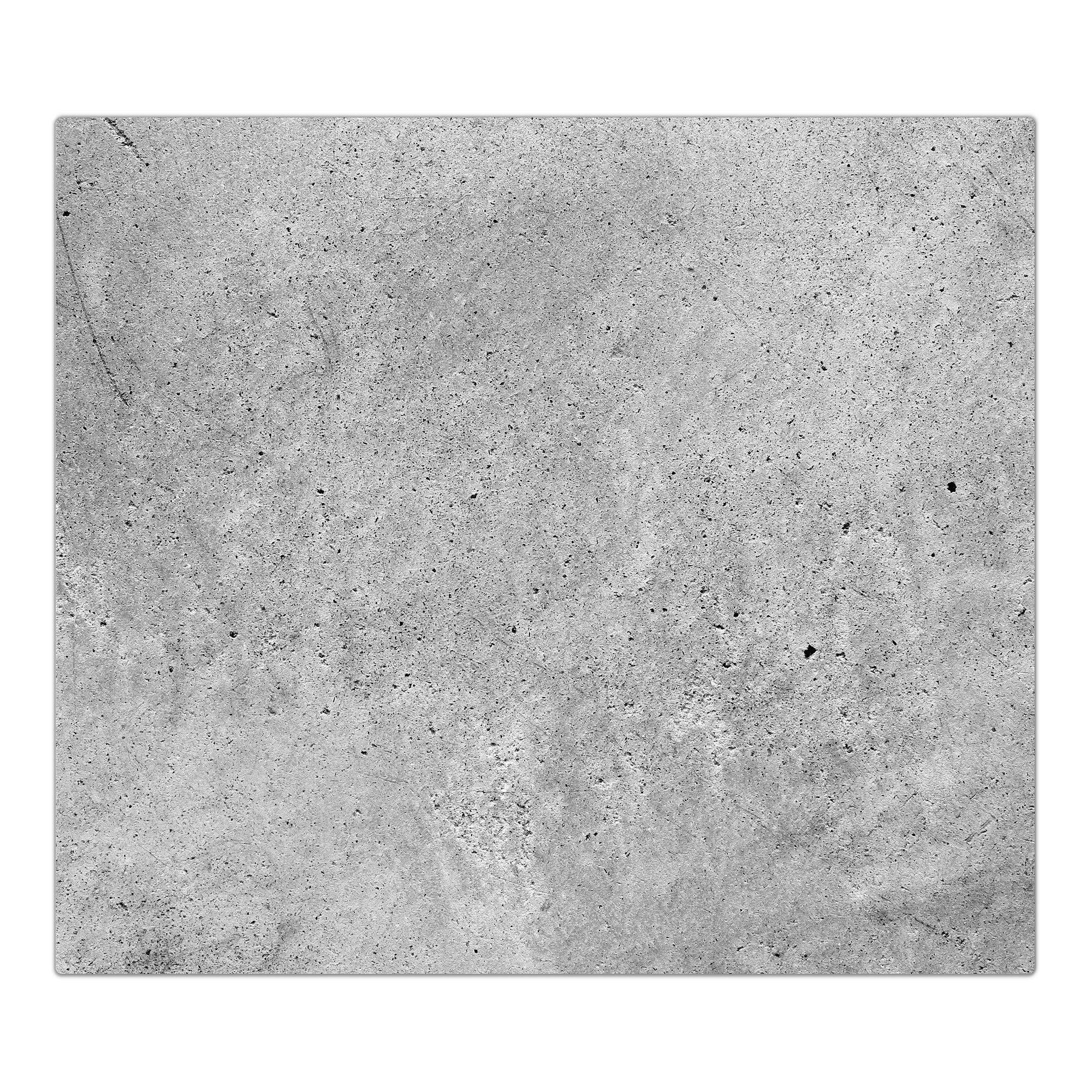 Herd-Abdeckplatte Herdabdeckplatte Spritzschutz aus Glas Betonwand