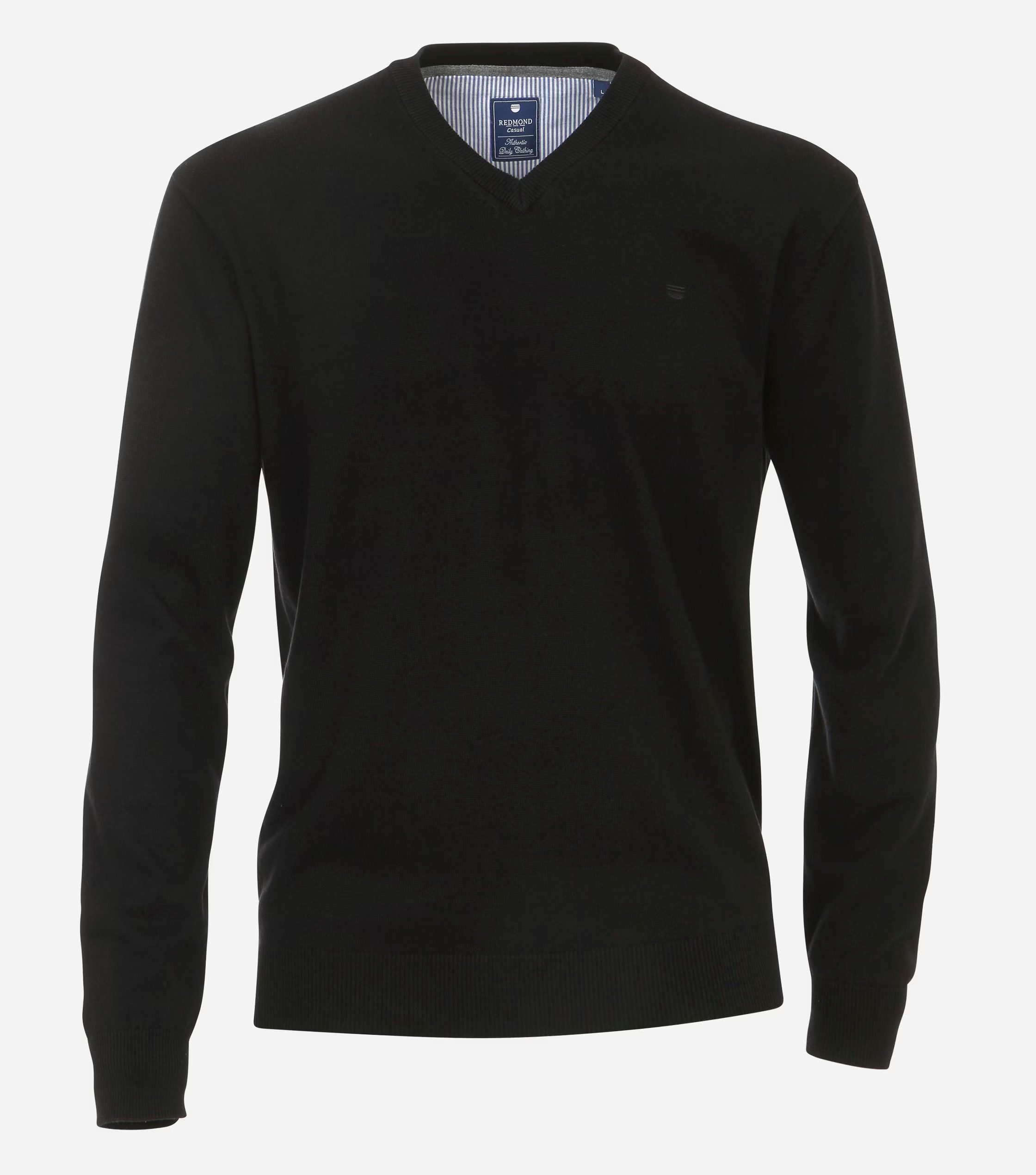 V-Ausschnitt-Pullover Basic
