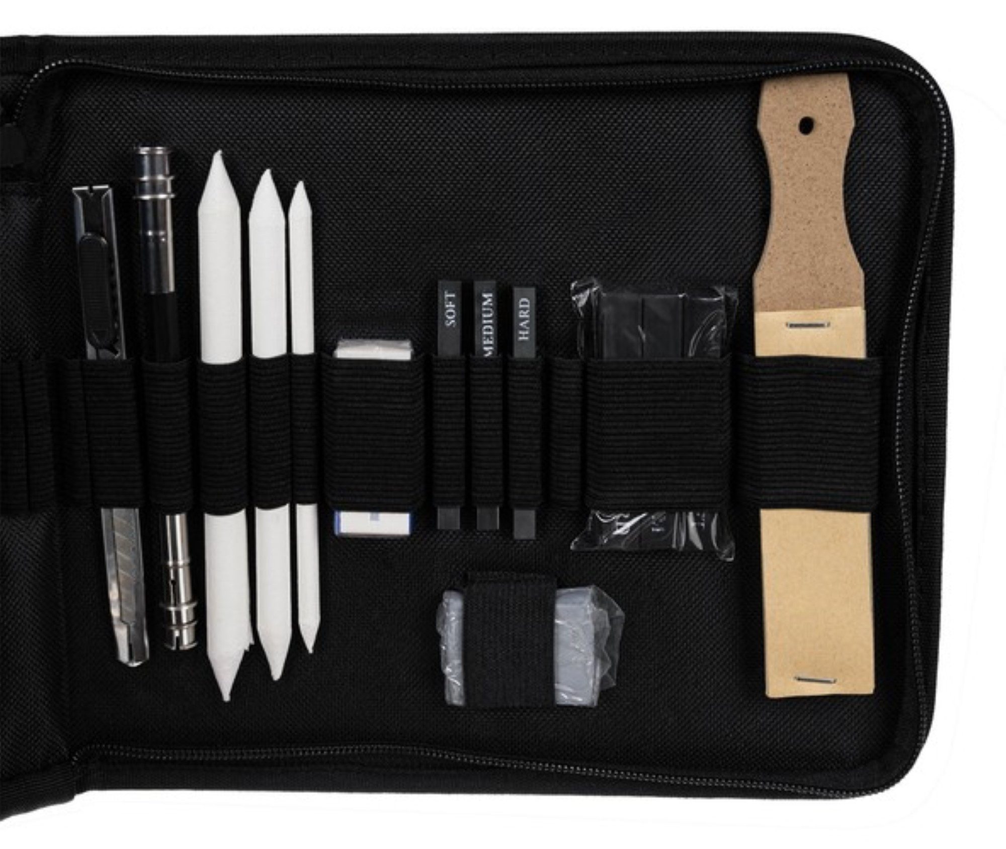 MAALEO Druckbleistift Professionelles Skizzenset mit umfassenden Elementen, (Skizzen-Set, 32-tlg., 32-tlg. Skizzen-Set), Vielseitiges Set für kreative Projekte  – Bild 3 von 5