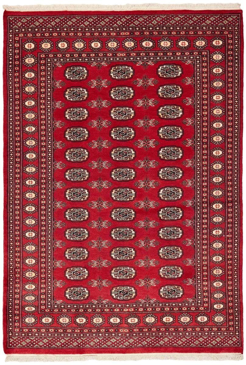 Orientteppich Pakistan Buchara 2ply 142x200 Handgeknüpfter Orientteppich, Nain Trading, rechteckig, Höhe: 8 mm