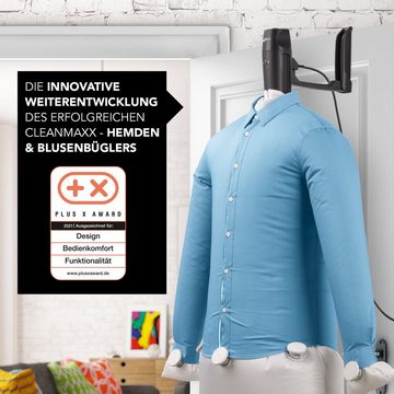 MAXXMEE Bügelsystem inkl. Tasche, Hemden- & Blusenbügler Kompakt schwarz