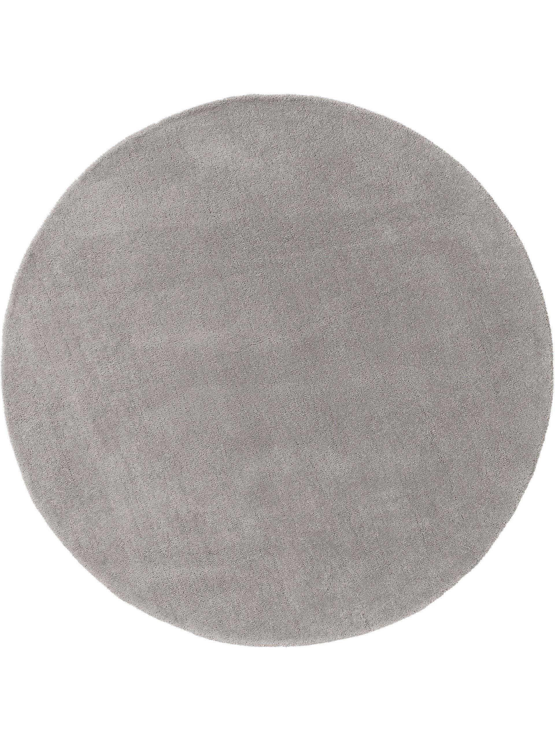 benuta Wollteppich Bent, rund, Höhe: 6 mm, 100% Wolle, handgetuftet, Uni, H günstig online kaufen