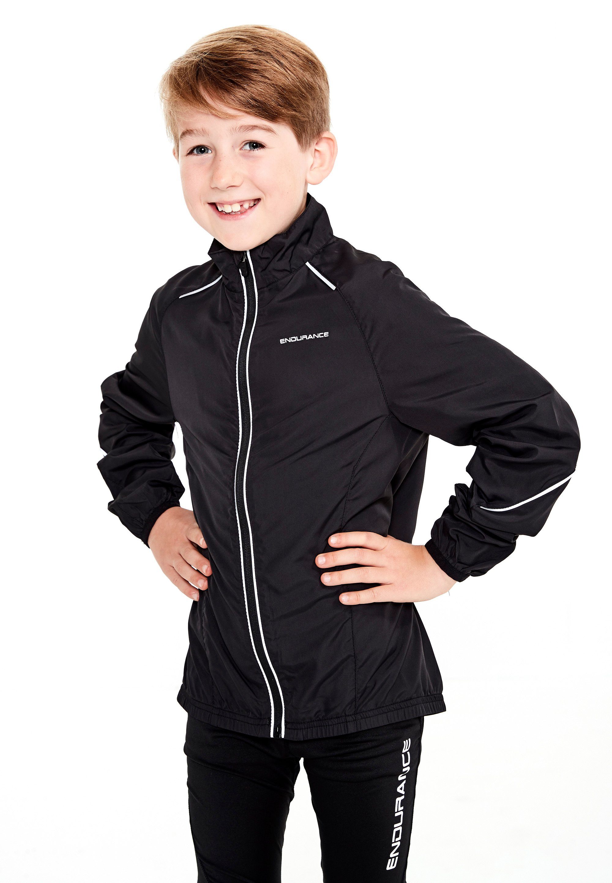 ENDURANCE Laufjacke Bernie Jr. reflektierenden mit Elementen