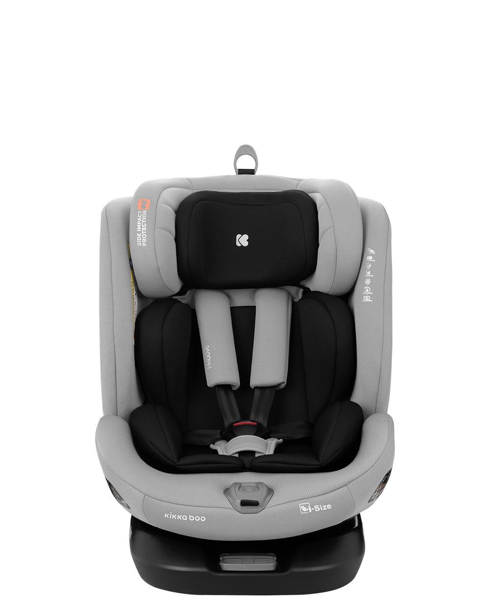 Kikkaboo Autokindersitz Kindersitz i-Moove i-Size, ab: 0, bis: 12, (40-150cm) Isofix 360-Grad-Drehung Kopfstütze