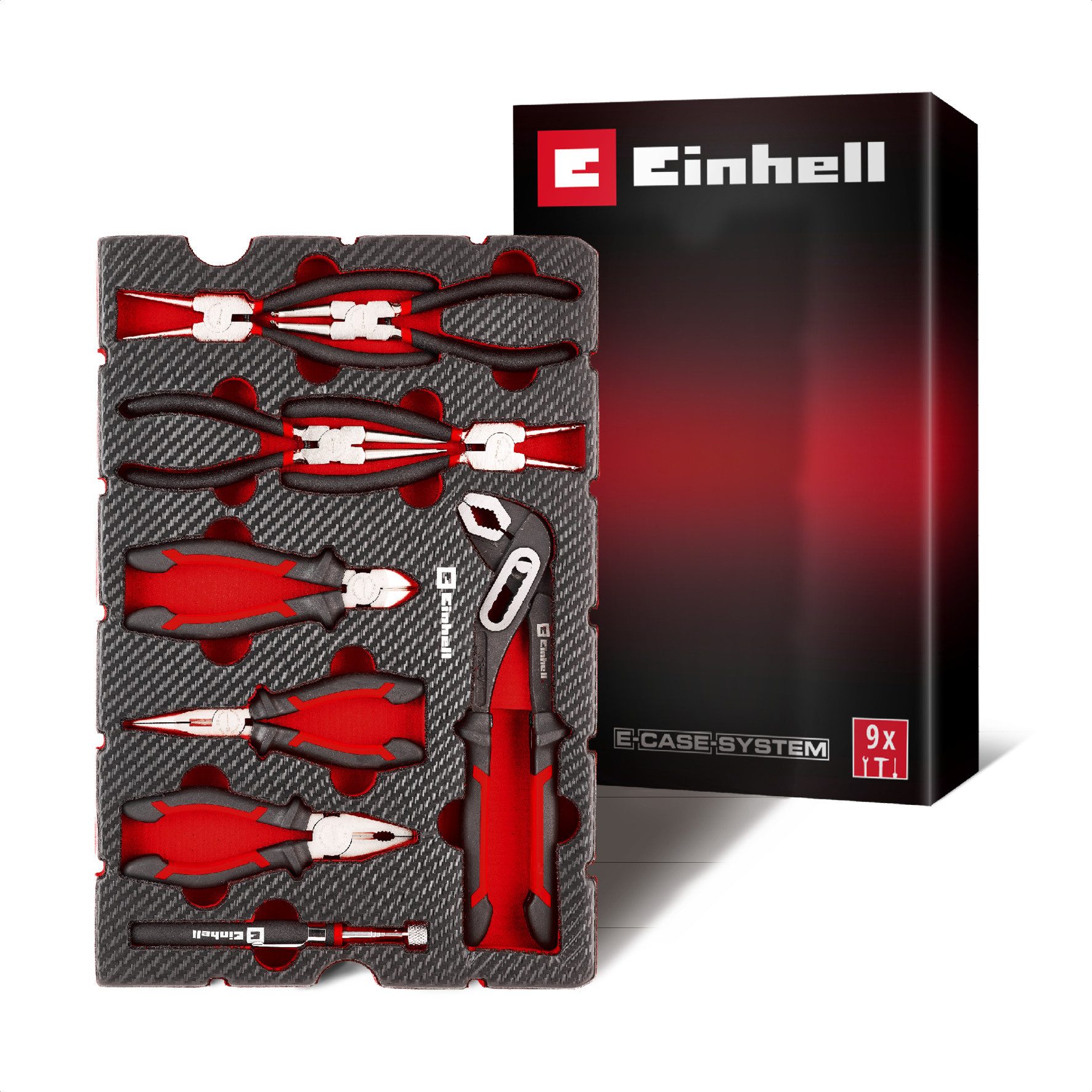Einhell Kombizange Original Einhell Pad Zangen 9-tlg. (Sprengringzangen-Set, Wasserpumpen, 9-tlg., Original Einhell Pad Zangen 9-tlg. (Sprengringzangen-Set, Wasserpumpen
