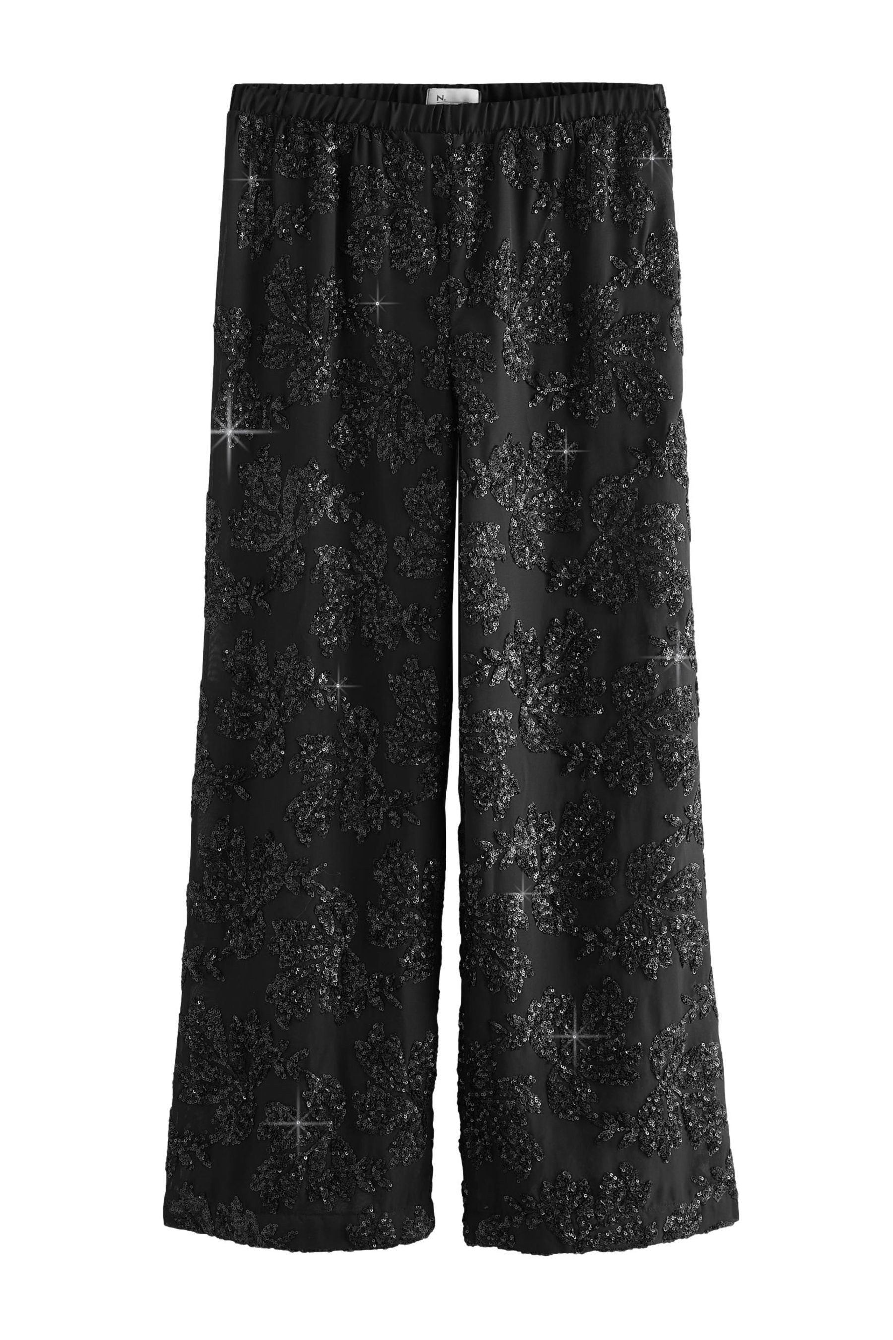 Next Schlupfhose Verzierte Hose mit Pailletten günstig online kaufen