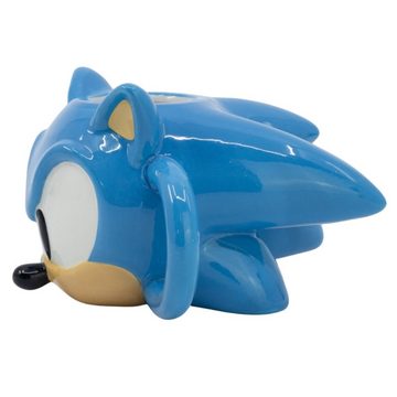 Stor Tasse Sonic Designer 3D Tasse im Geschenkkarton, Keramik