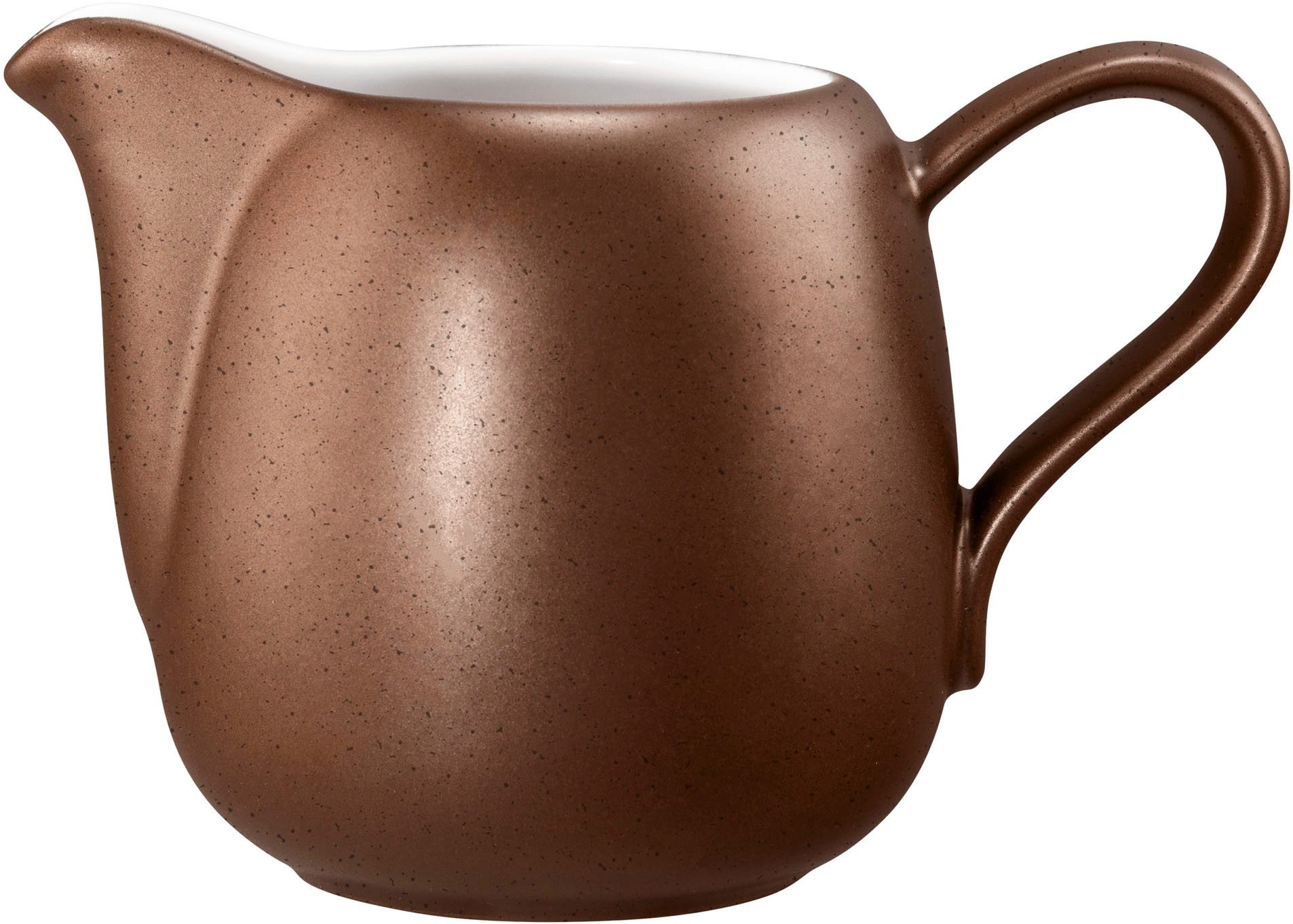 Seltmann Weiden Milchkännchen Liberty Bronze, 0,28 l, (1-St), kleine Kanne mit Spritzdekor