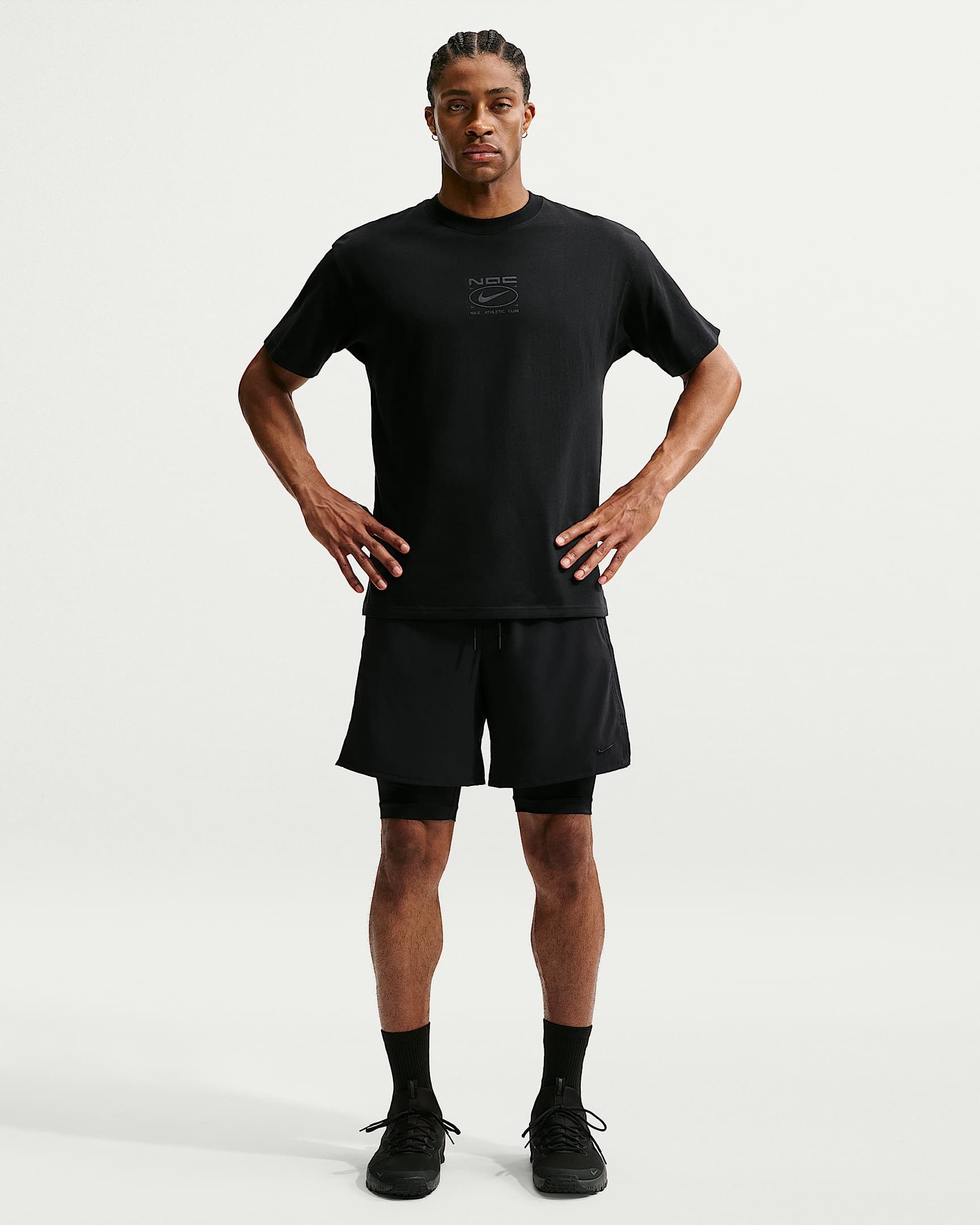 Nike Trainingsshirt M NK TEE LSE NAC auch in großen Größen, aus Baumwolle – Bild 4 von 5